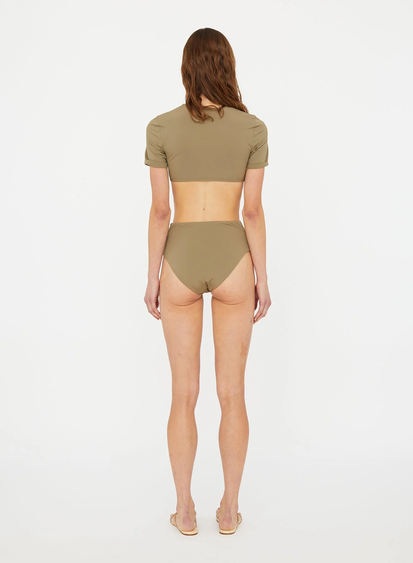 Christopher Esber - Ruched Crescent High Brief - Image 5