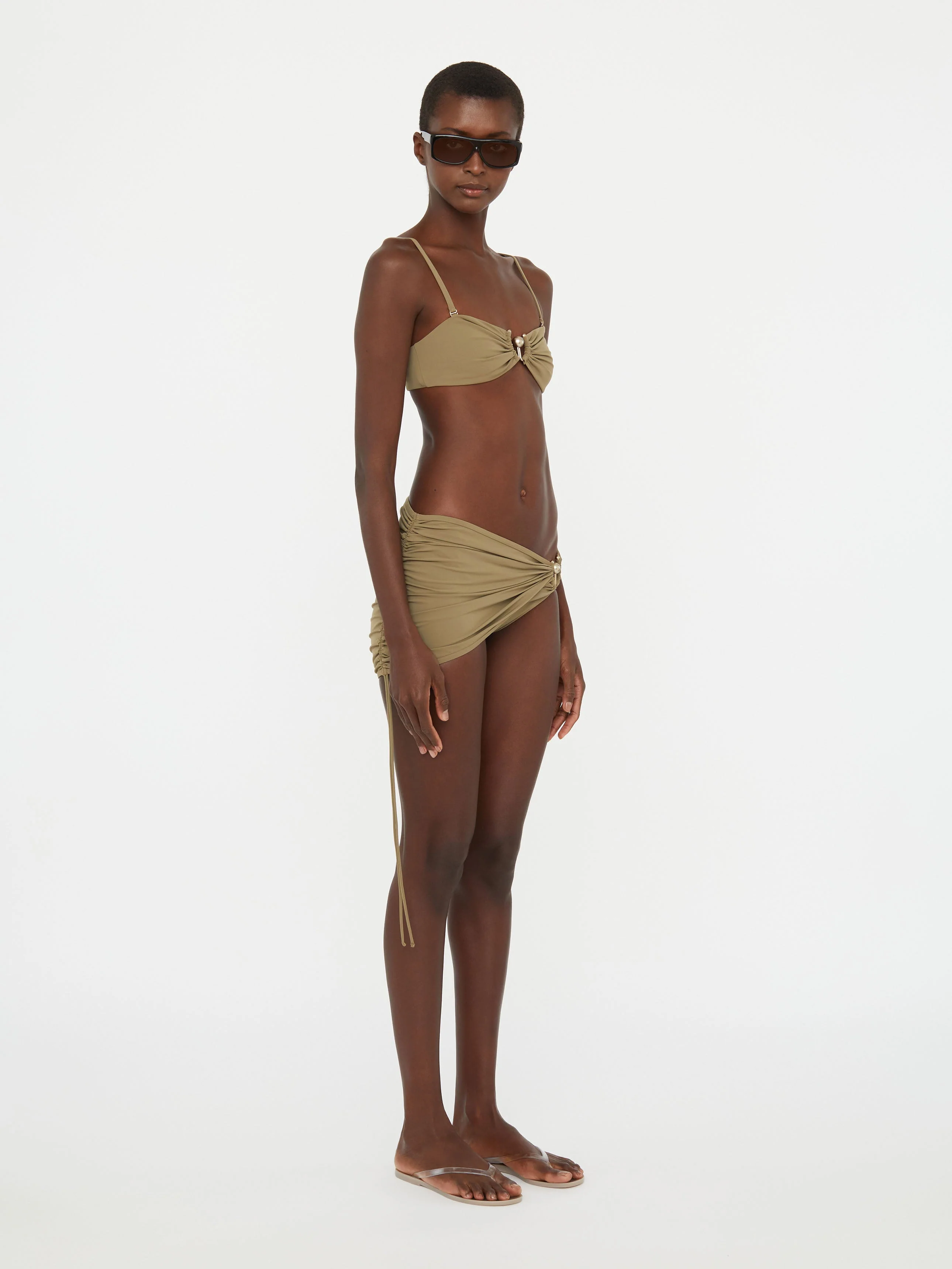 Christopher Esber - Ruched Prong Bandeau - Image 3