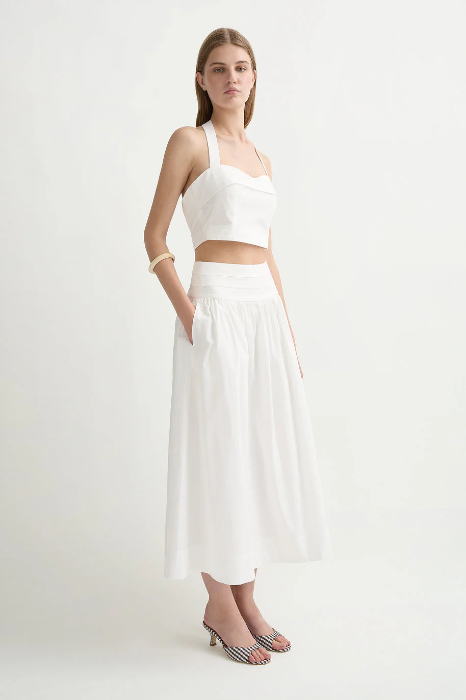 Posse - RUE SKIRT - CREAM - Image 6