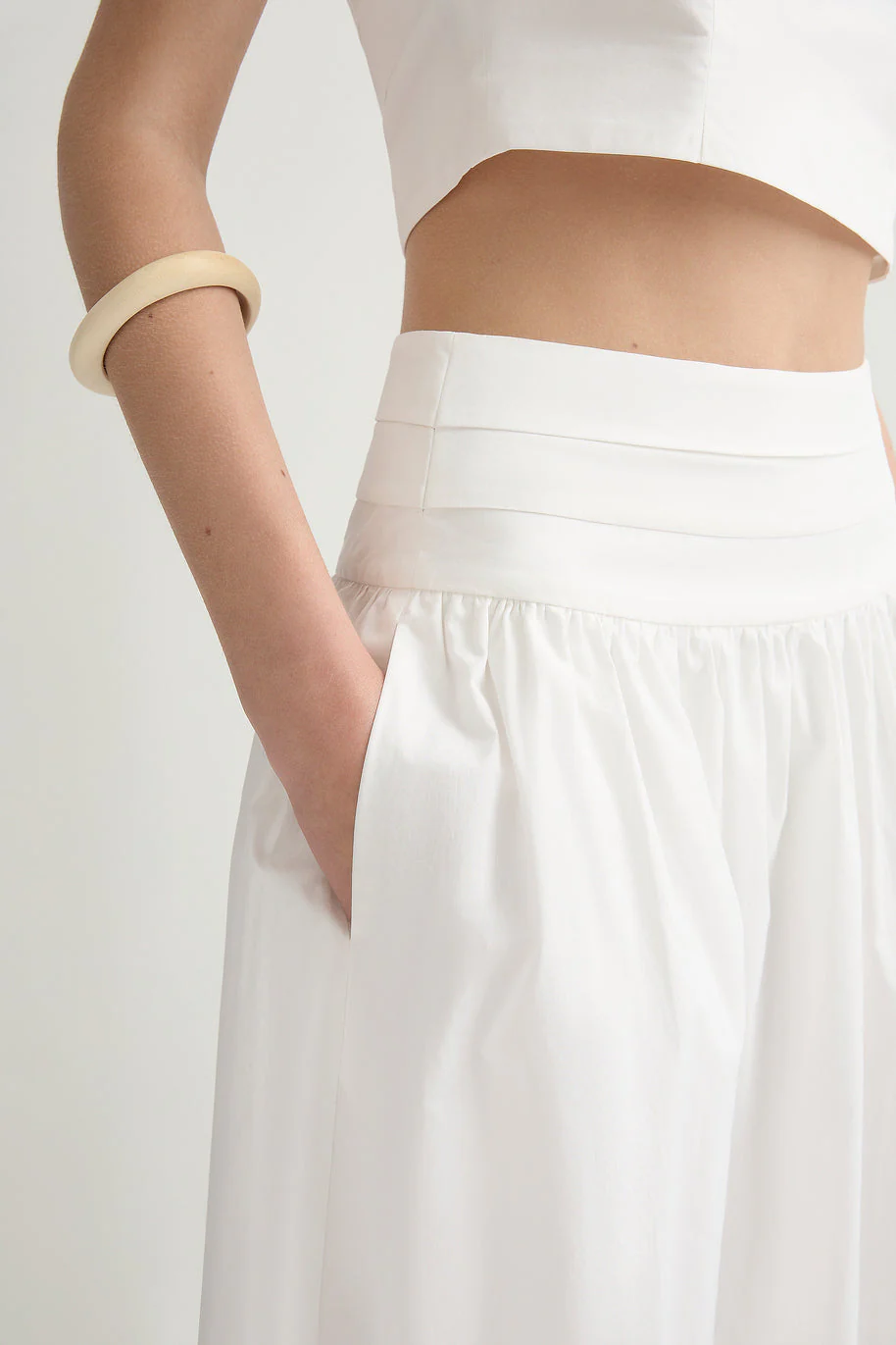 Posse - RUE SKIRT - CREAM - Image 8