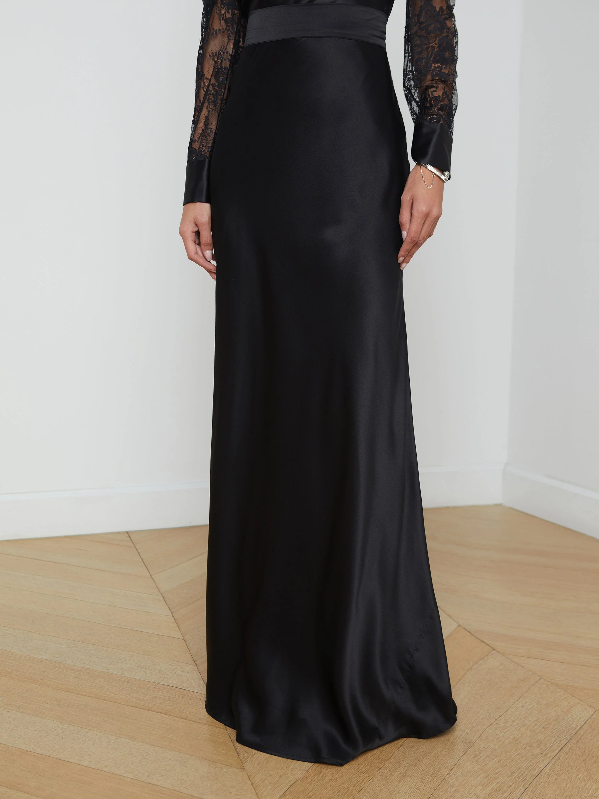 L'AGENCE - Ryker Silk Maxi Skirt - Image 10