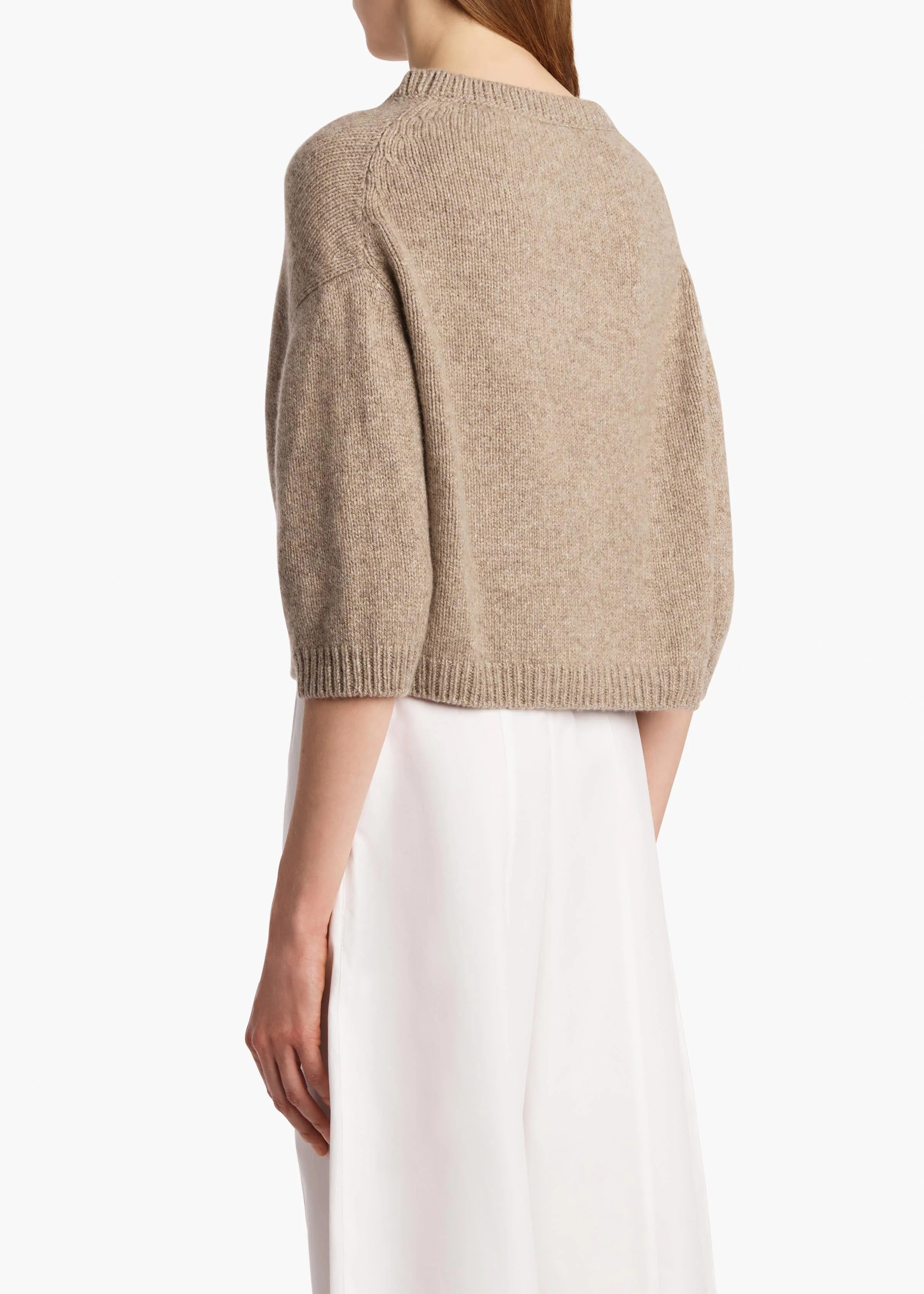 Khaite - Sabina Sweater in Sepia - Image 11