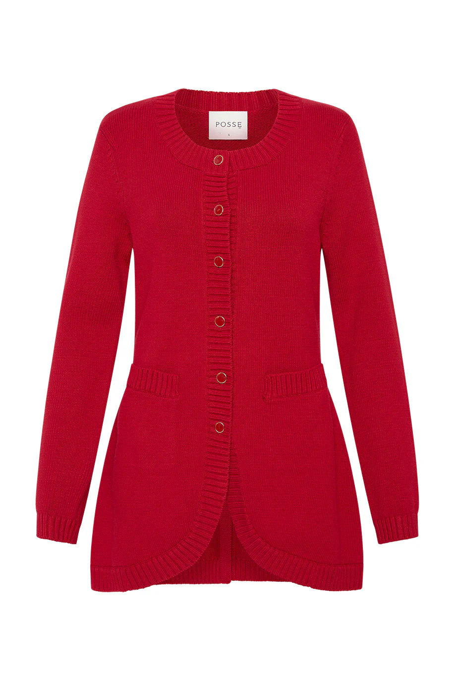 Posse - SABRINA CARDIGAN - RUBY - Image 12