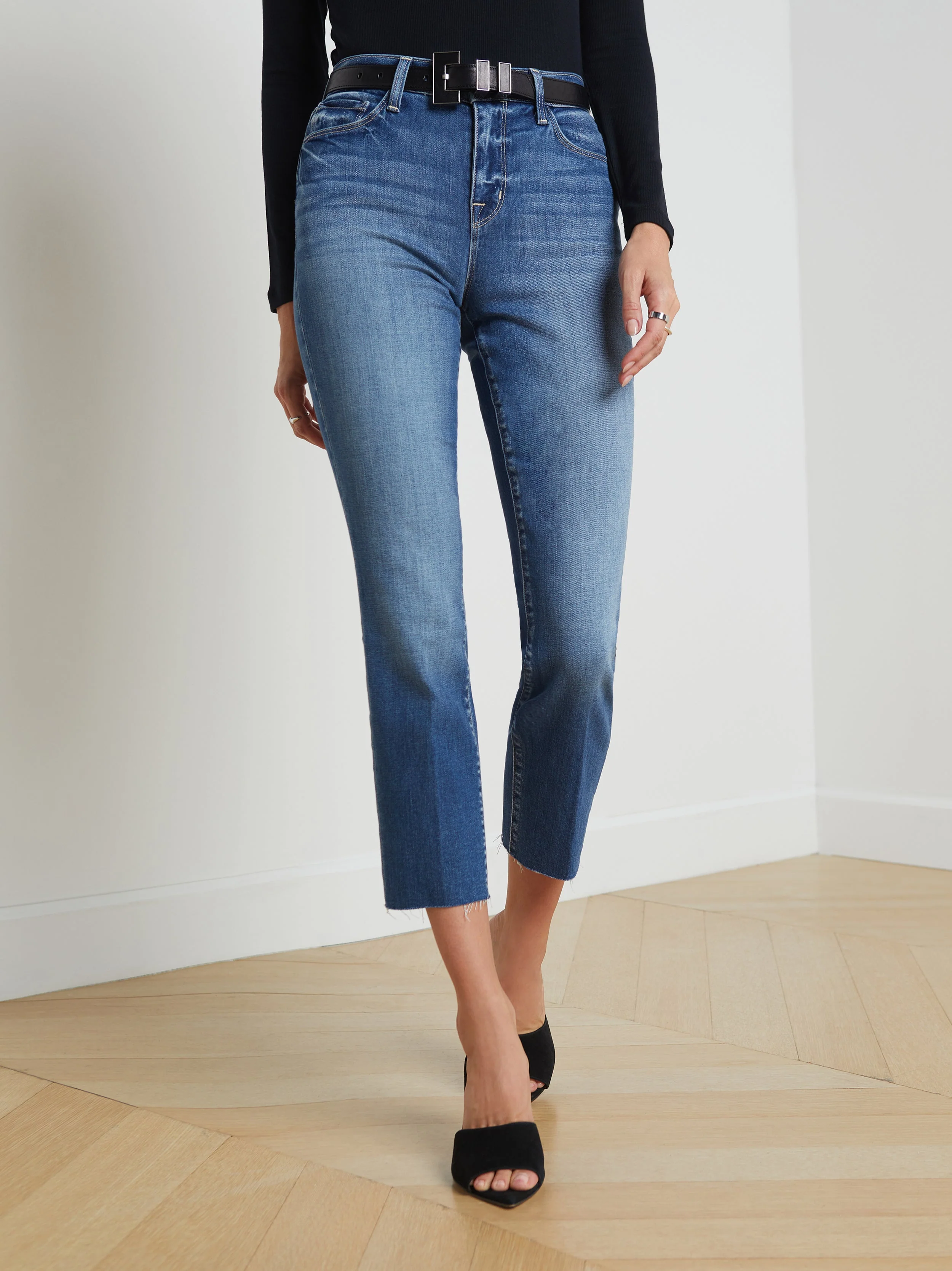 L'AGENCE - Sada Slim - Leg Cropped Jean - Image 8