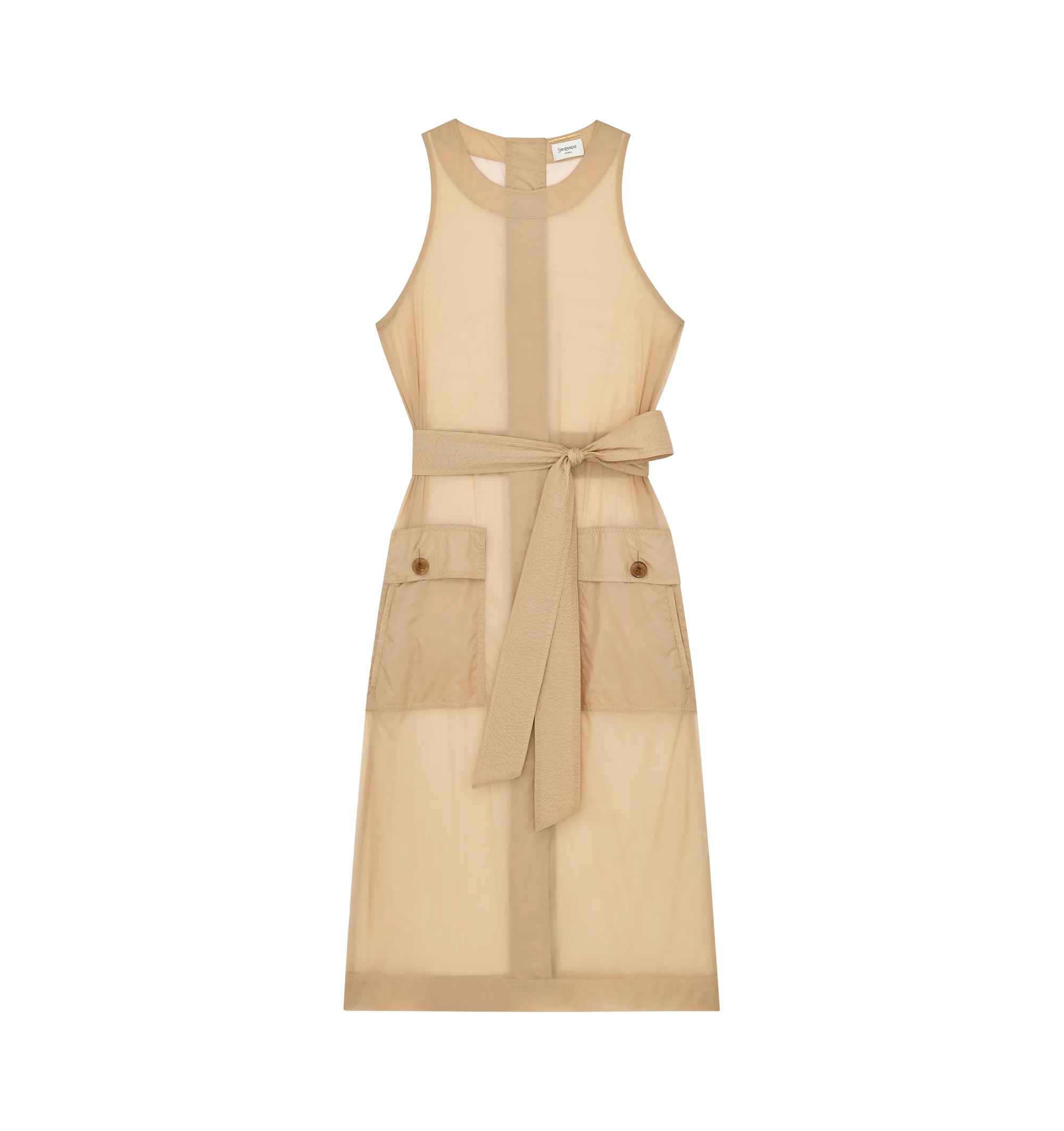 Saint Laurent - Button Back Dress