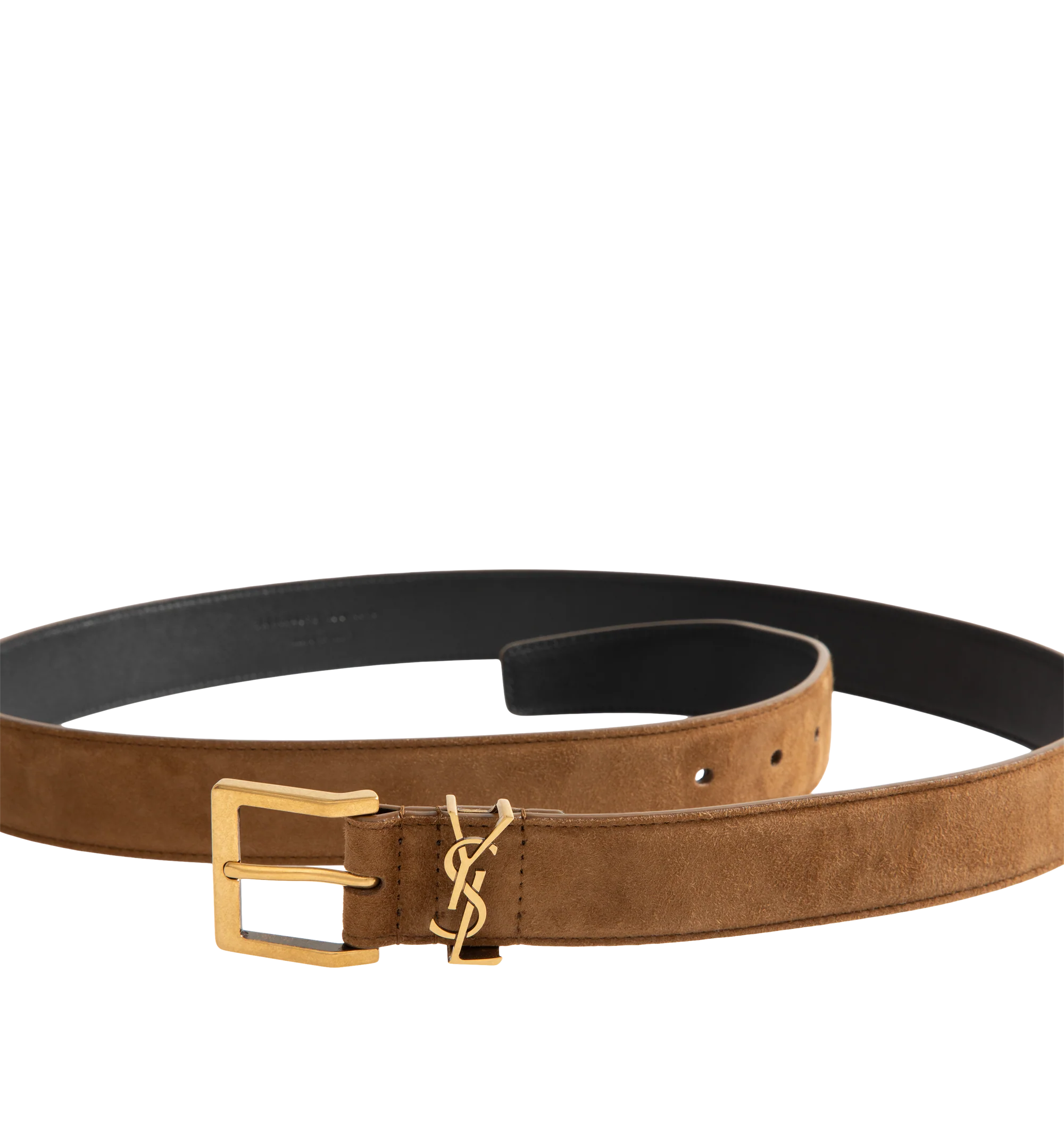 Saint Laurent - Cintura Harley Suede Belt - Image 2
