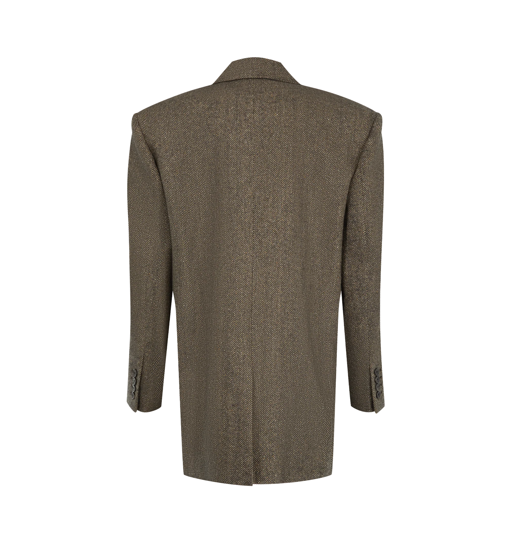 Saint Laurent - Herringbone Wool Jacket - Image 2