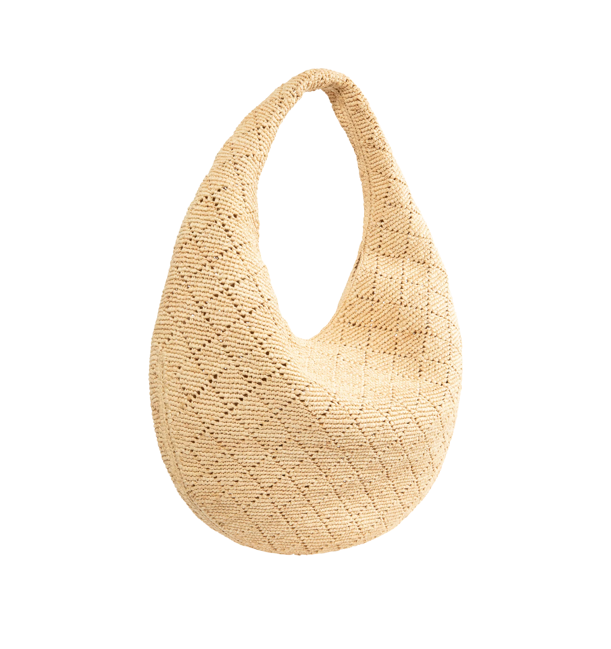 Saint Laurent - Icare Hobo In Raffia - Image 2