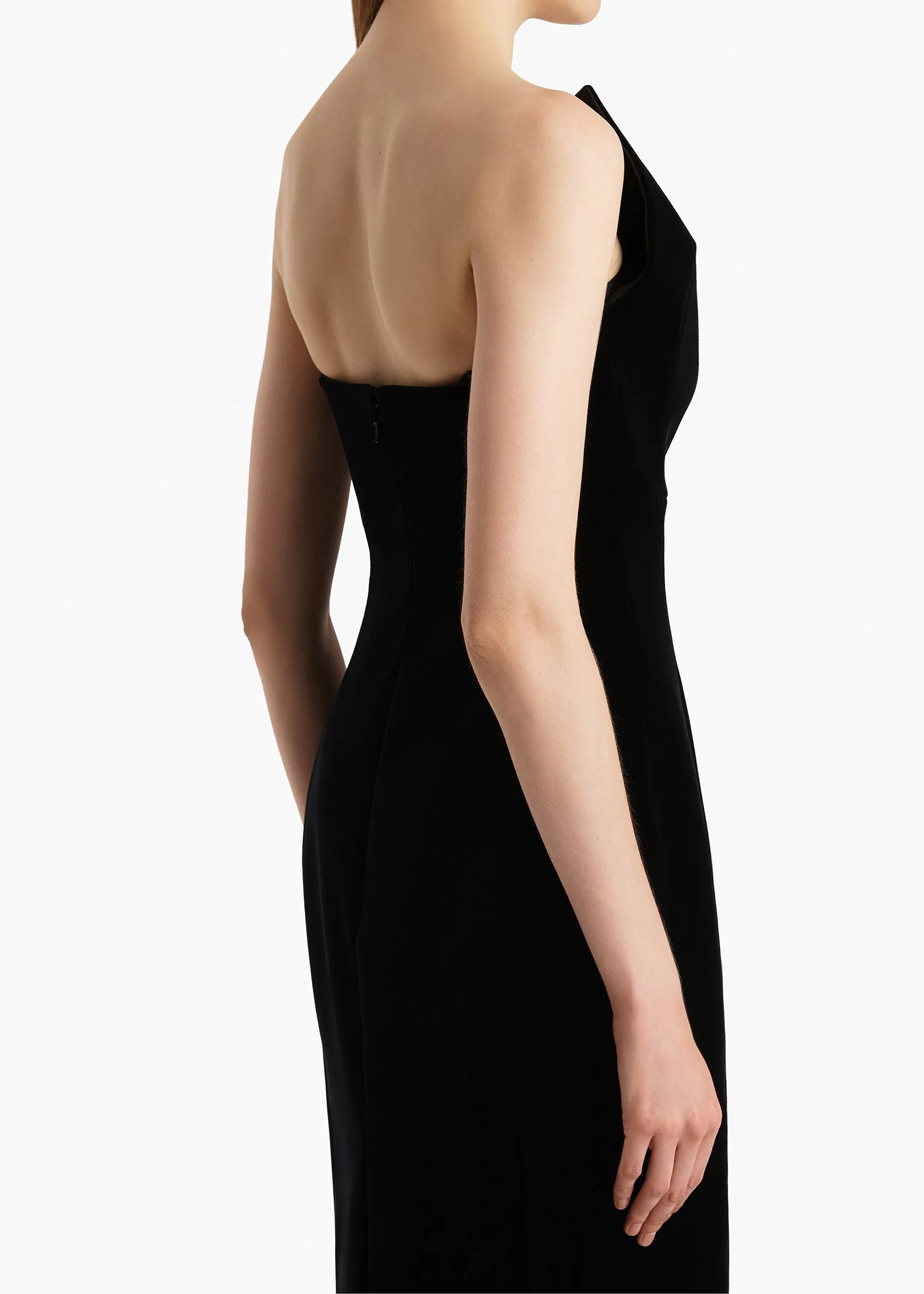 Khaite - Sato Dress in Black Velvet - Image 13