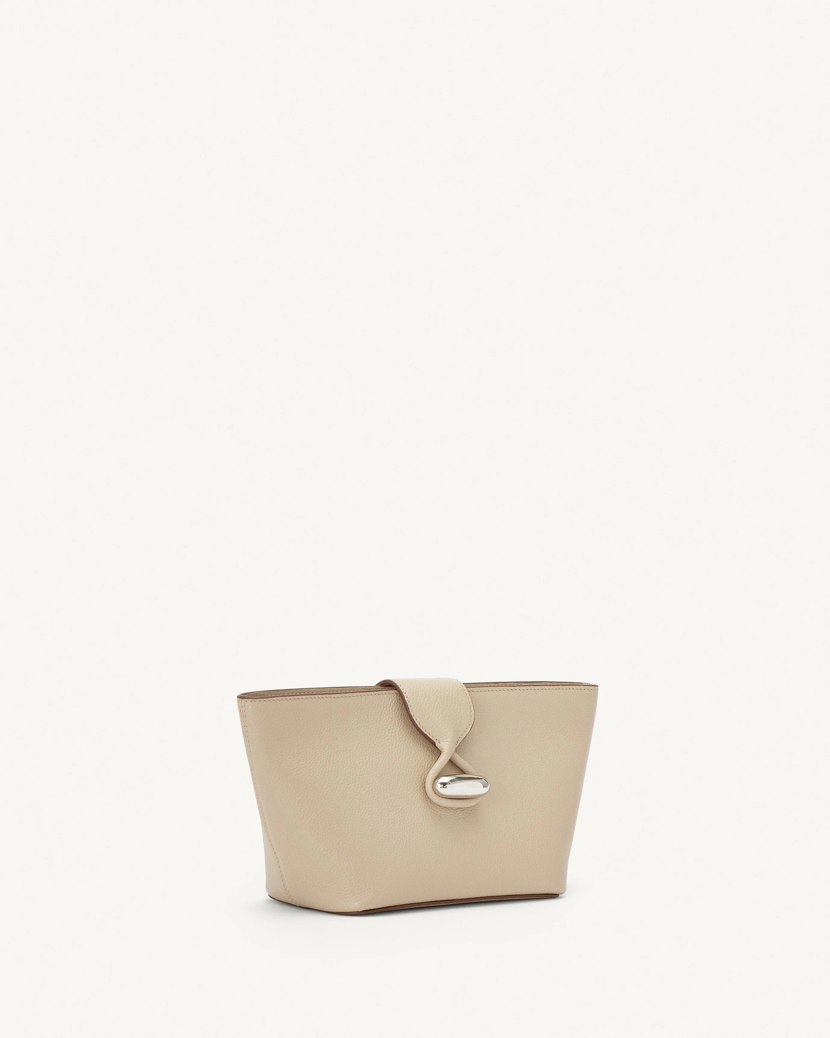 SAVETTE - Anello Pouch in Bone Grained Leather - Image 2