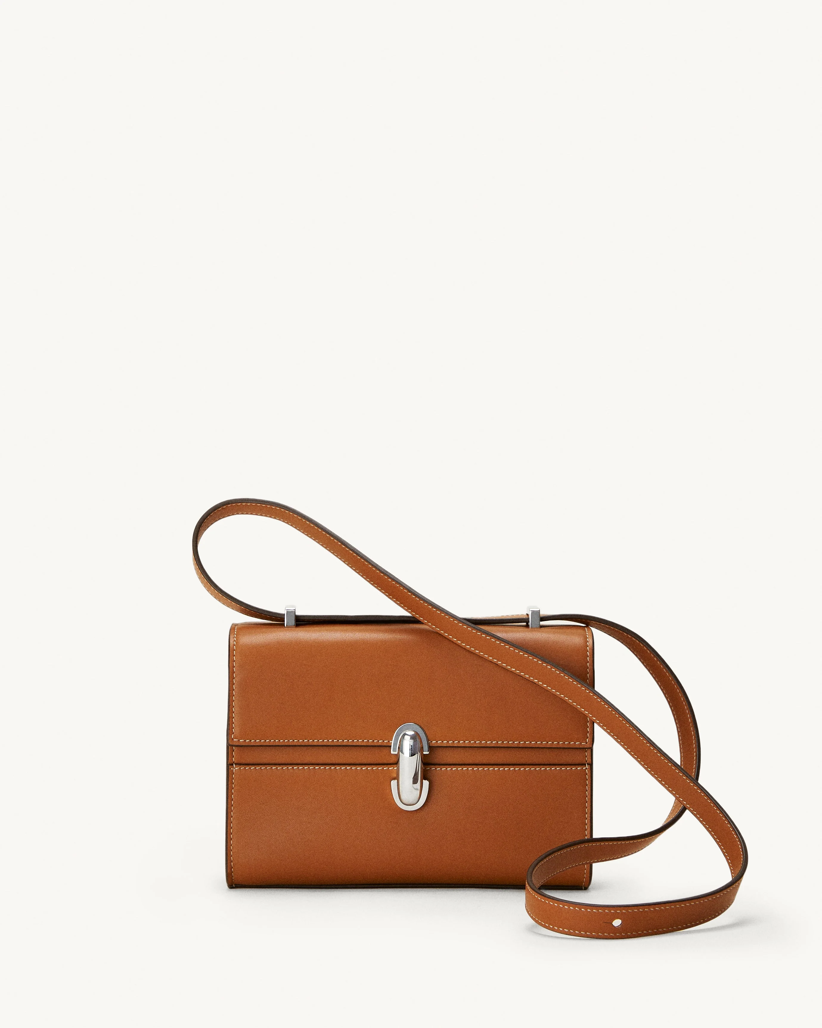 SAVETTE - Symmetry 19 in Saddle Leather