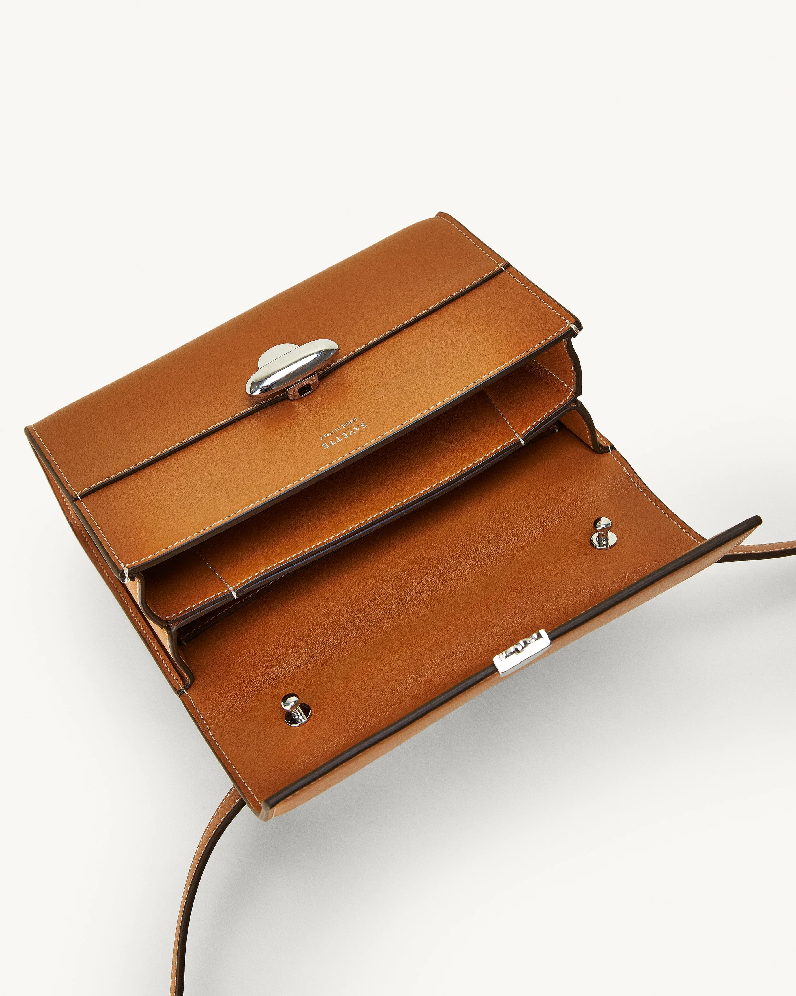 SAVETTE - Symmetry 19 in Saddle Leather - Image 3