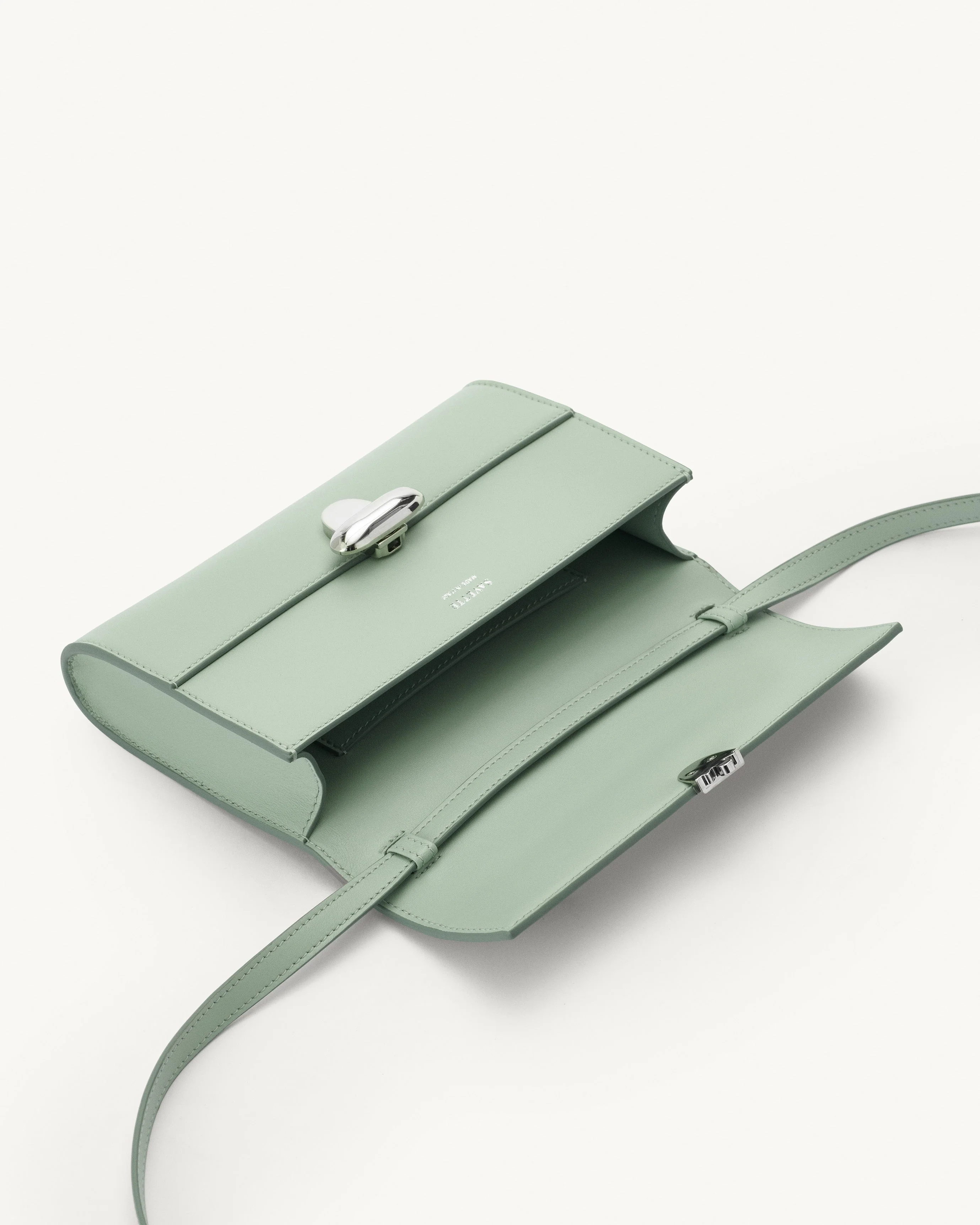 SAVETTE - Symmetry Mini Bag in Mist Leather - Image 3