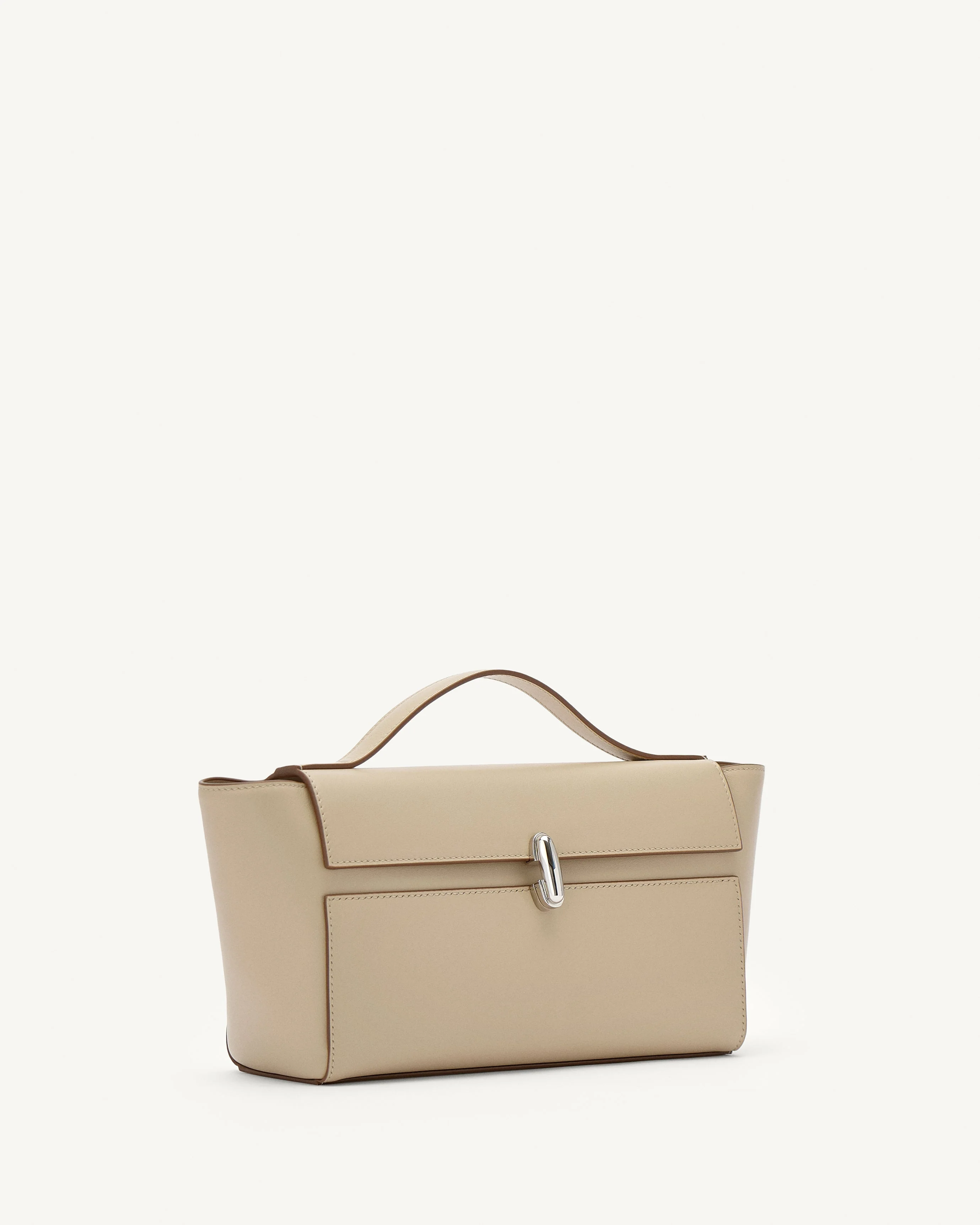 SAVETTE - Trapeze Pochette in Bone Leather - Image 2