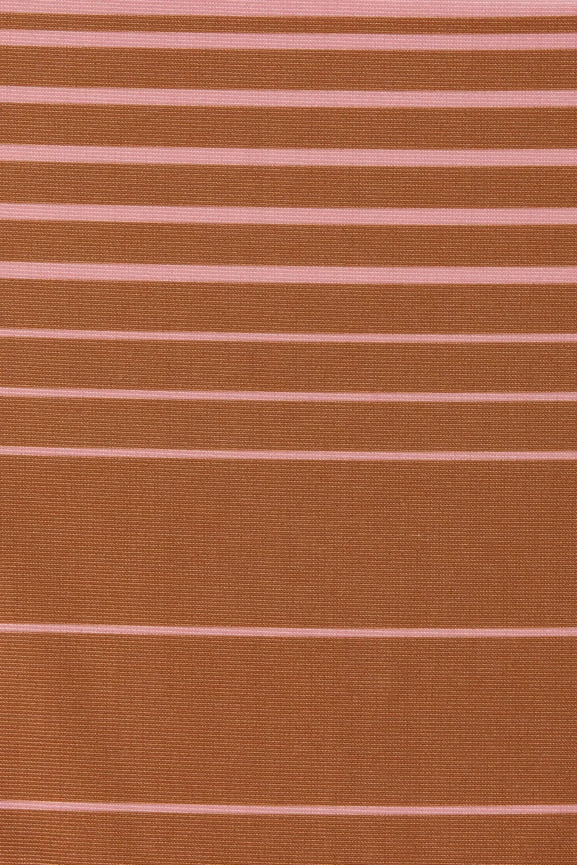 Faithfull - Sete Bikini Top Accordion Stripe Puce Fawn - Final Sale - Image 5