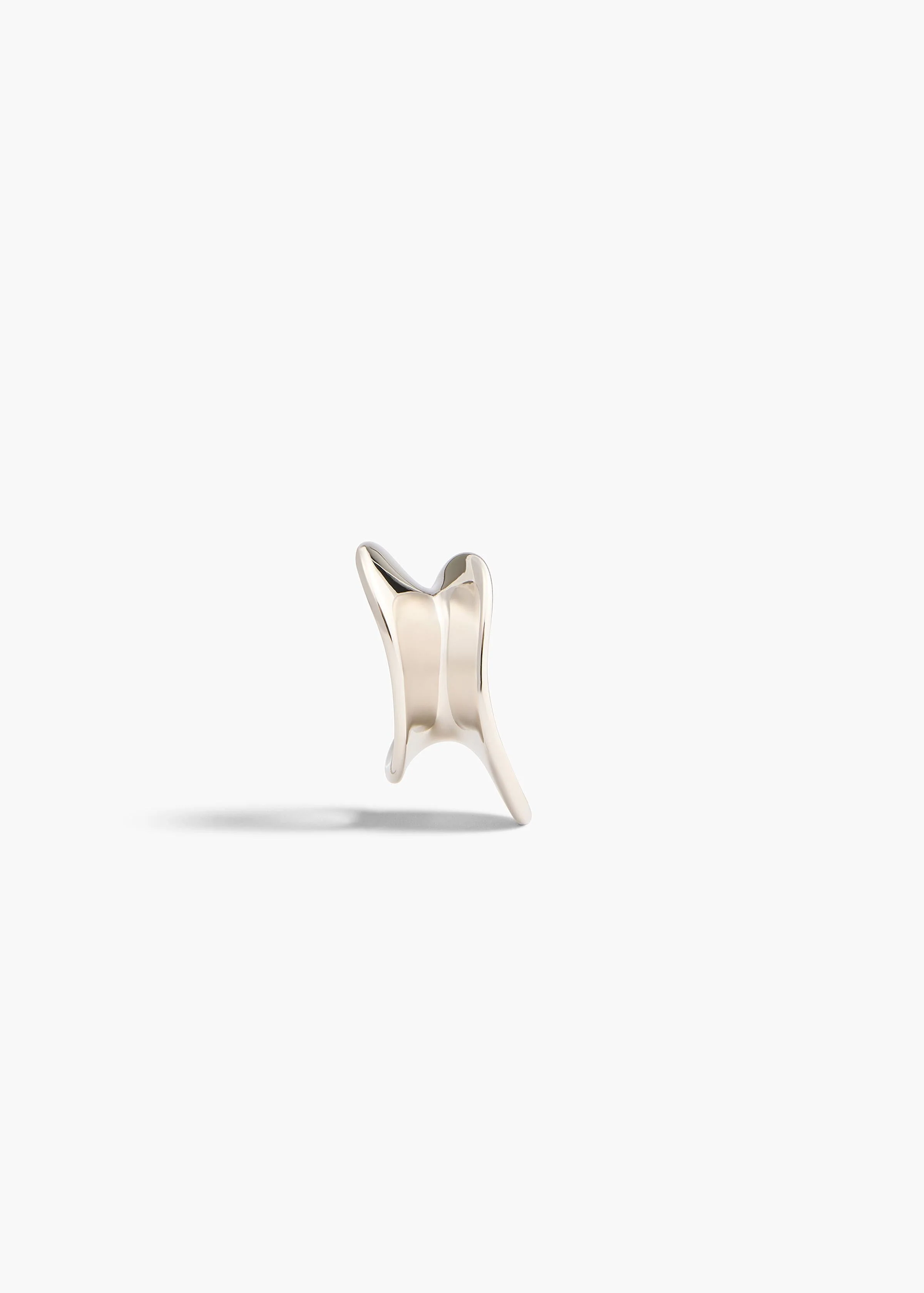 Khaite - Shadow Right Ear Cuff in Silver