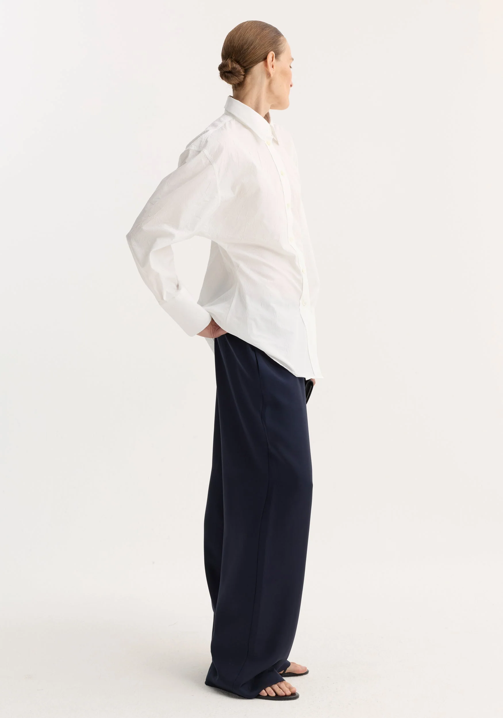 ROHE - Shaped shirt | optic white - Image 5