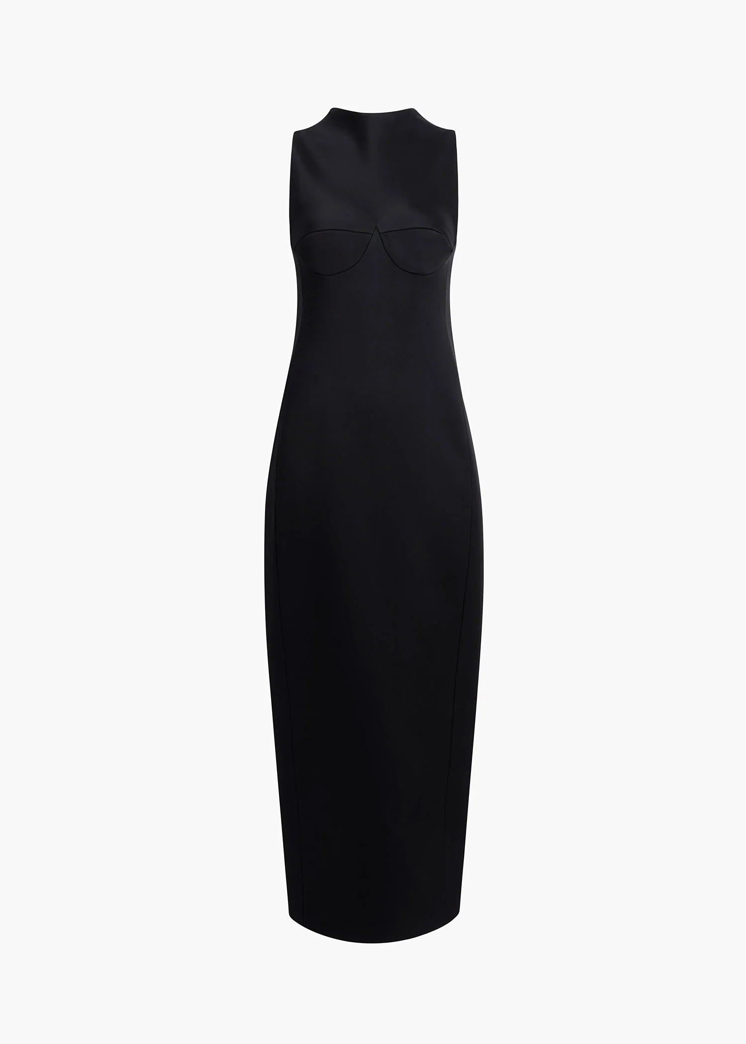 Khaite - Shoshanna Dress in Black - Image 8