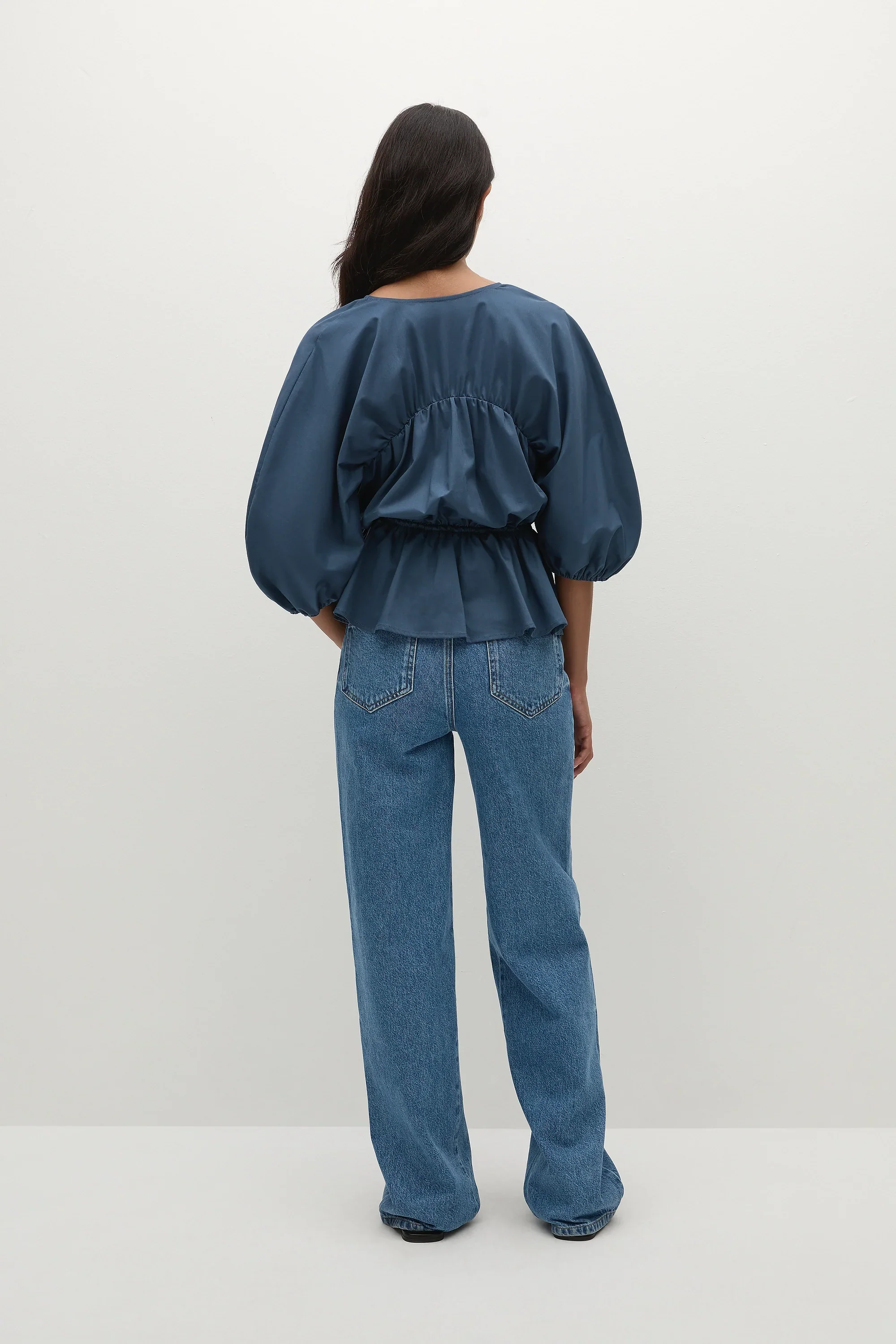 Faithfull - Sigrid Top Vintage Navy - Final Sale - Image 4