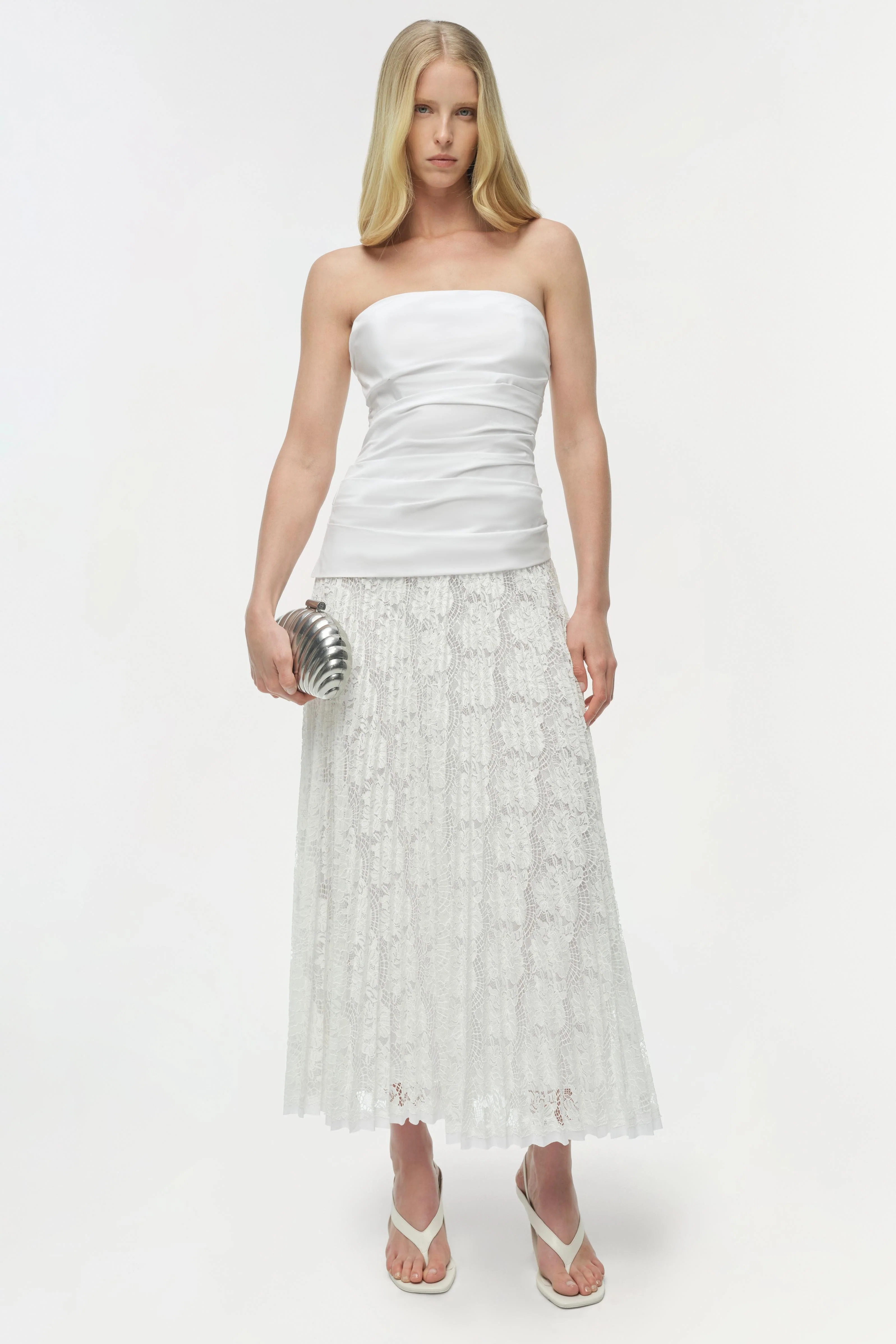 Simkhai - Annalise Cotton Lace Midi Dress - Image 2