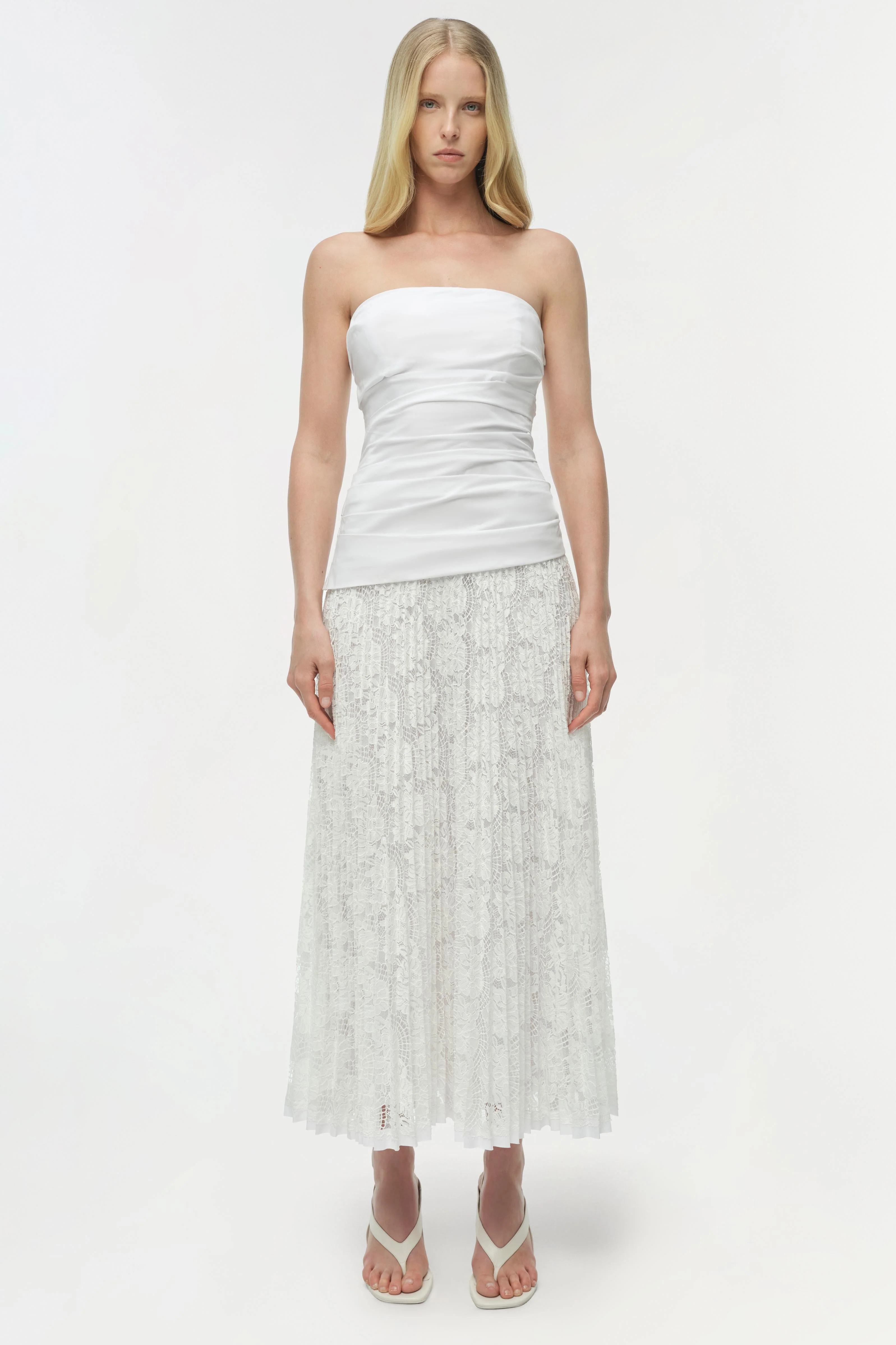 Simkhai - Annalise Cotton Lace Midi Dress - Image 6