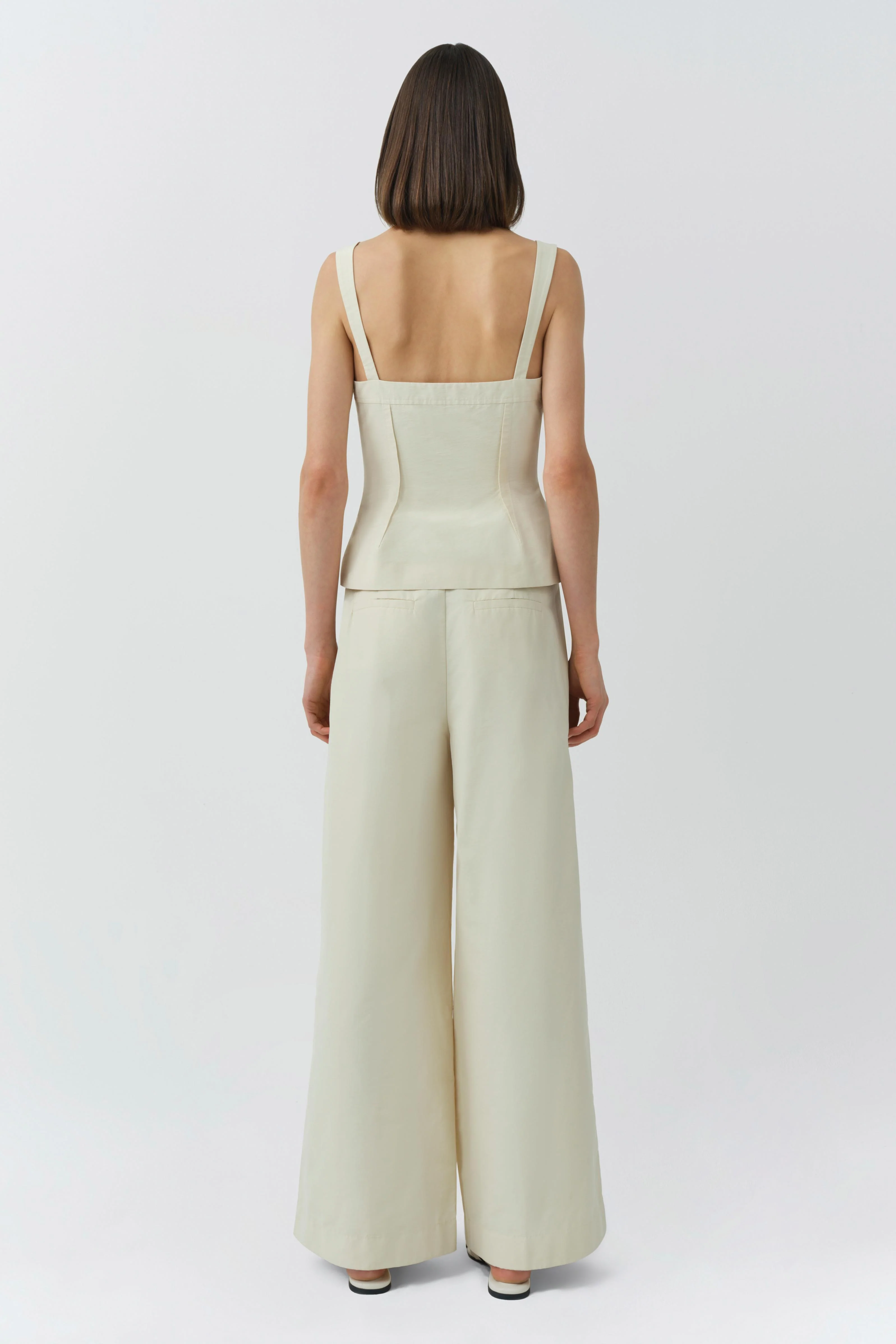Simkhai - April Cotton Faille Bustier Top - Image 5