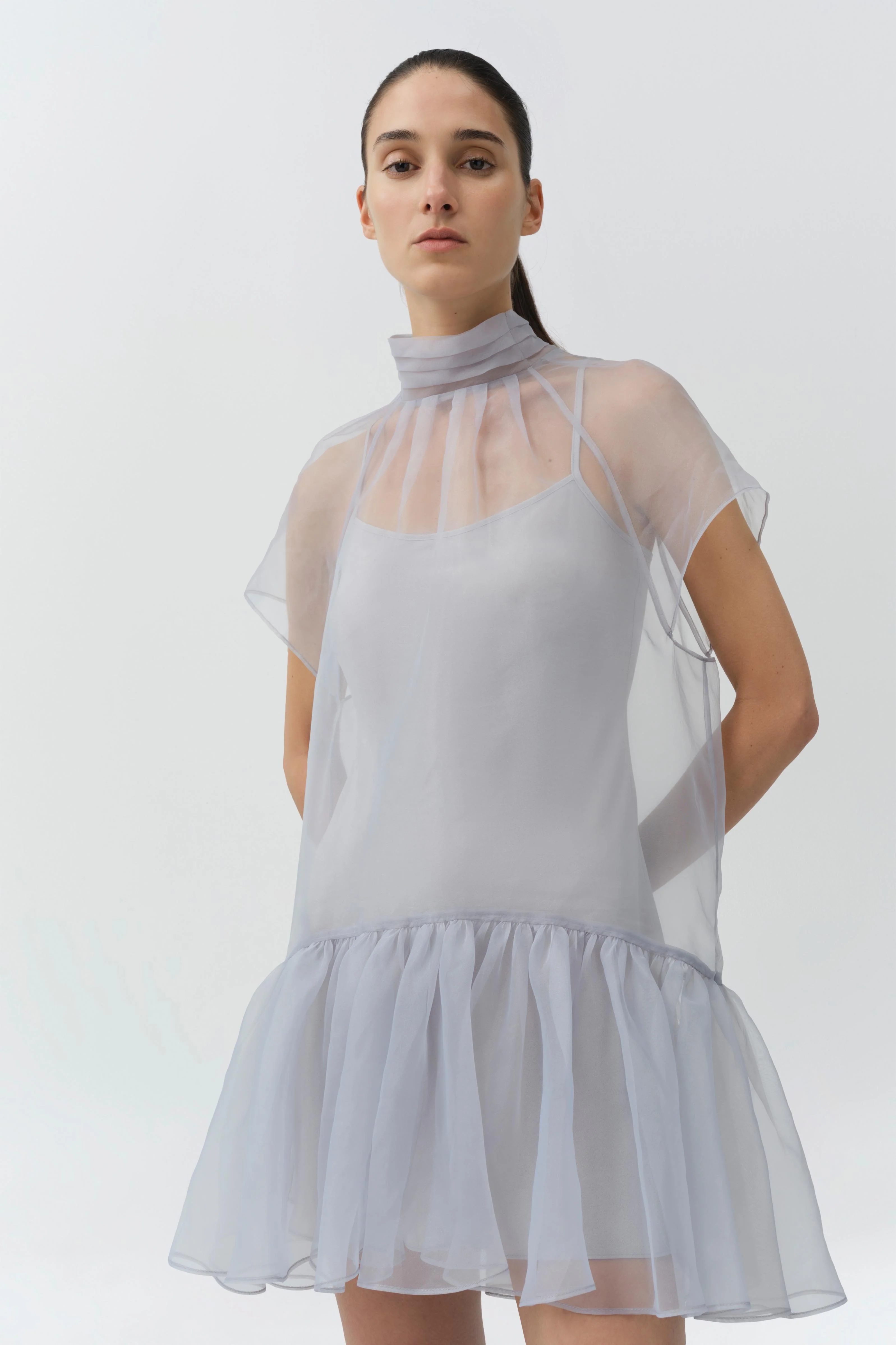 Simkhai - Beaux Organza Mini Dress - Image 3