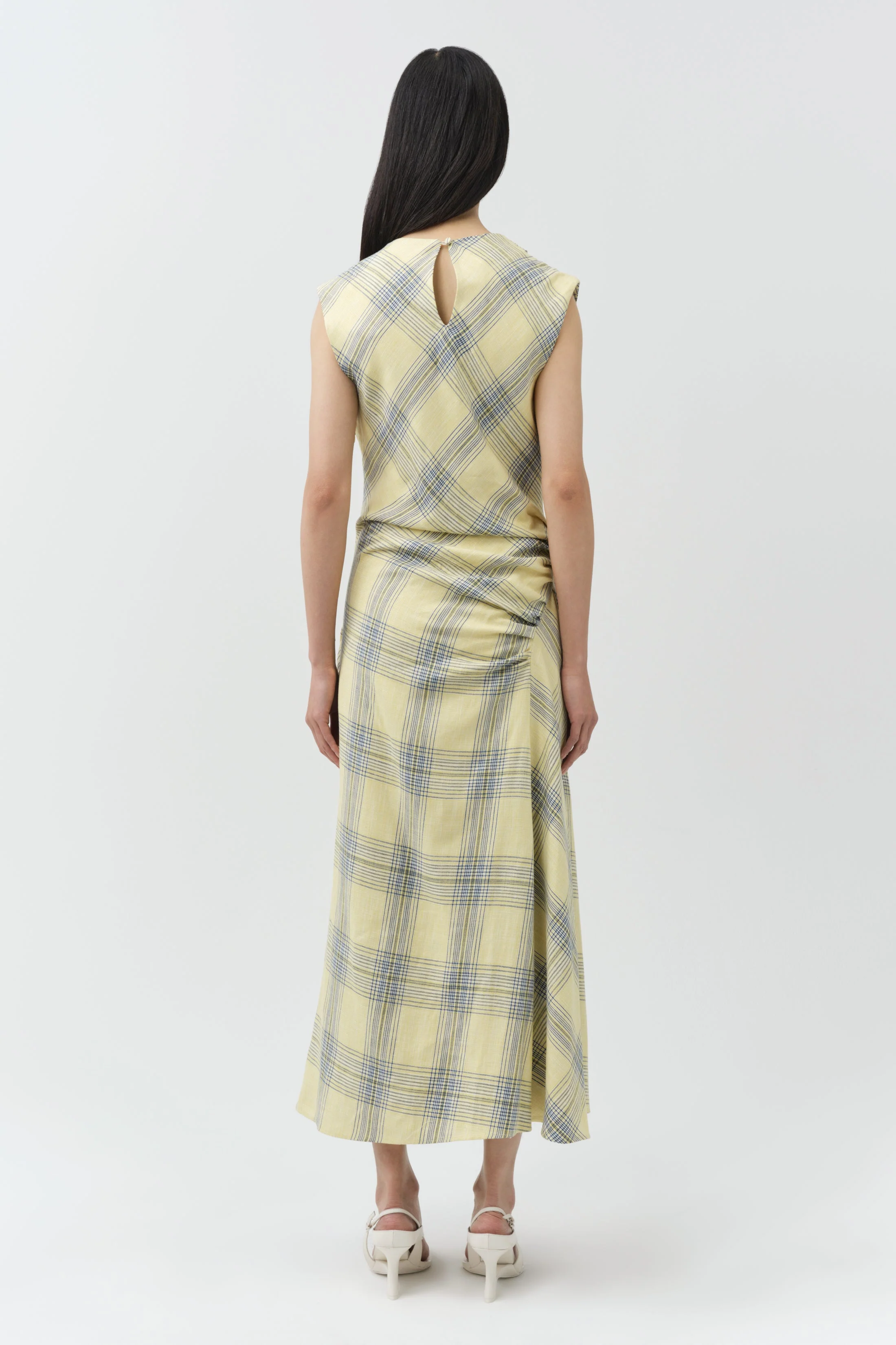 Simkhai - Burke Draped Midi Dress - Image 5