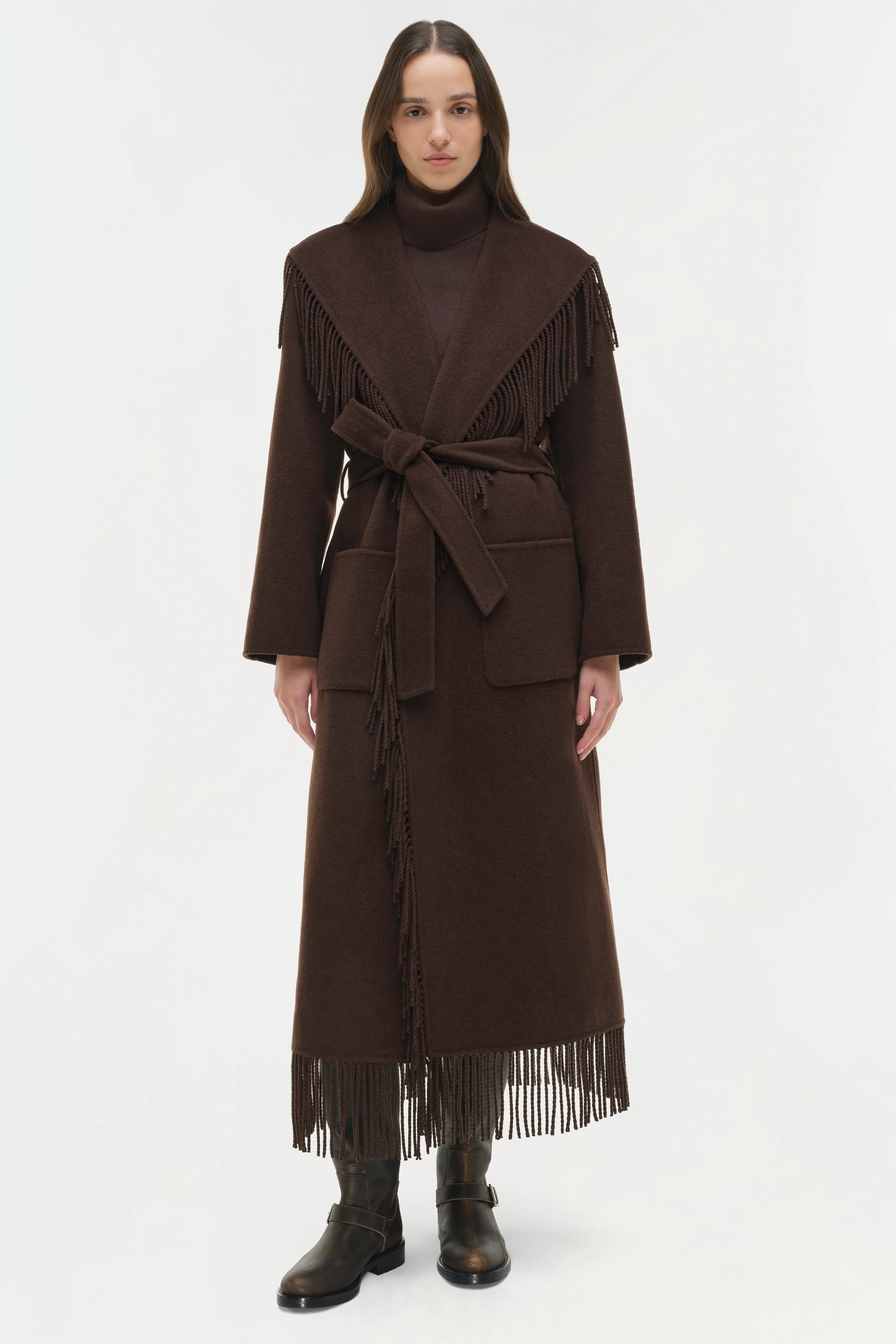 Simkhai - Carrie Fringe Coat - Image 2