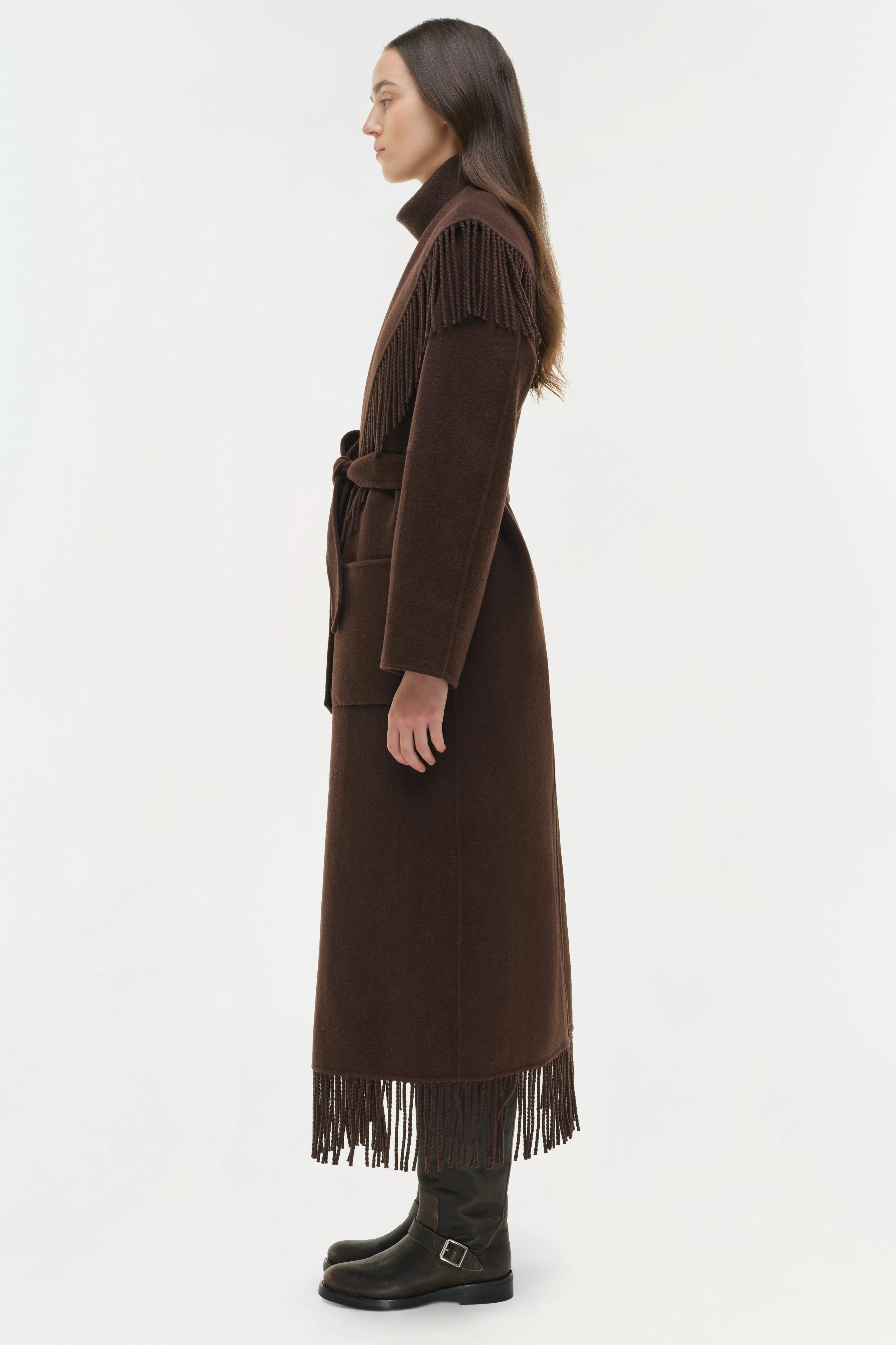 Simkhai - Carrie Fringe Coat - Image 4