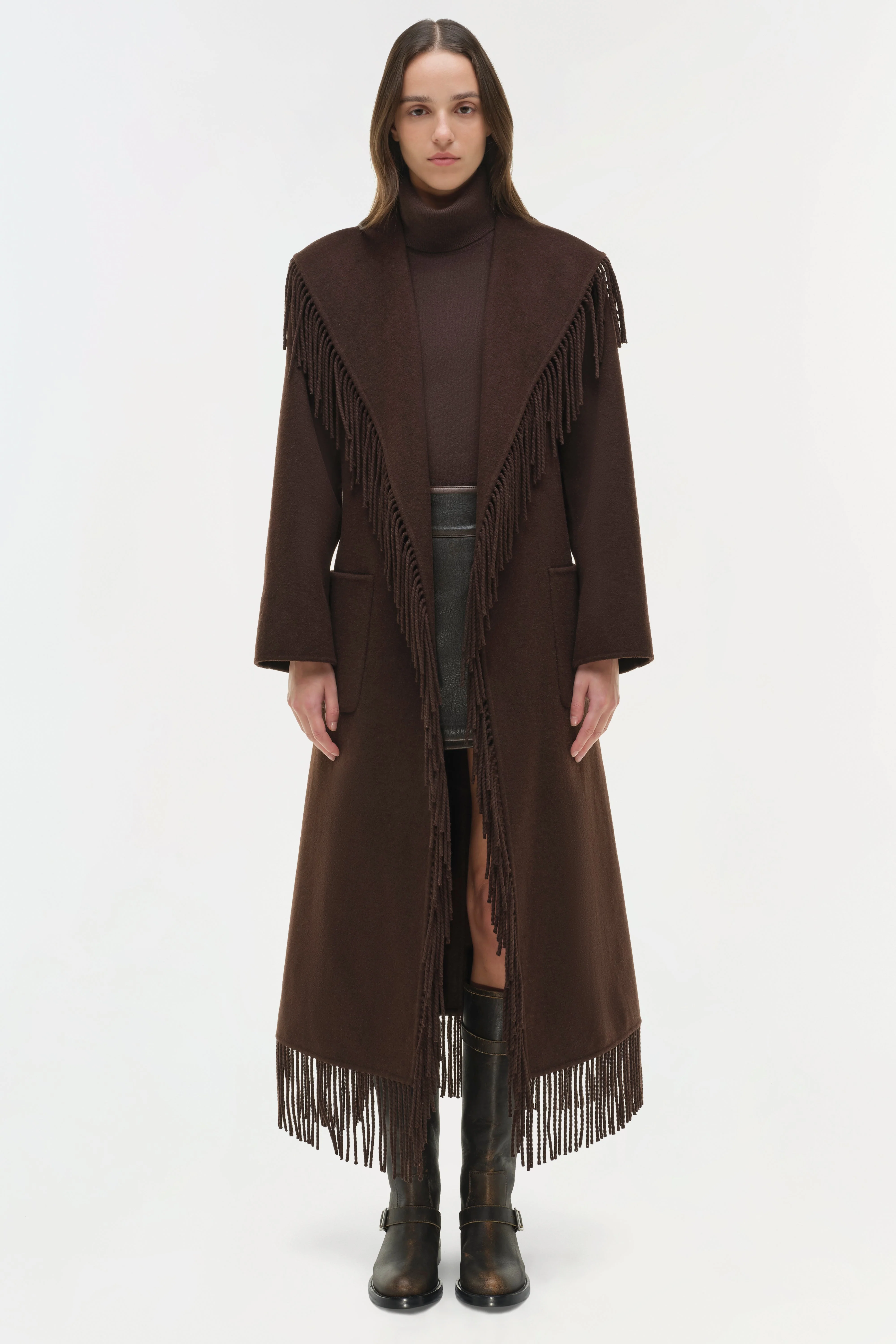 Simkhai - Carrie Fringe Coat - Image 6