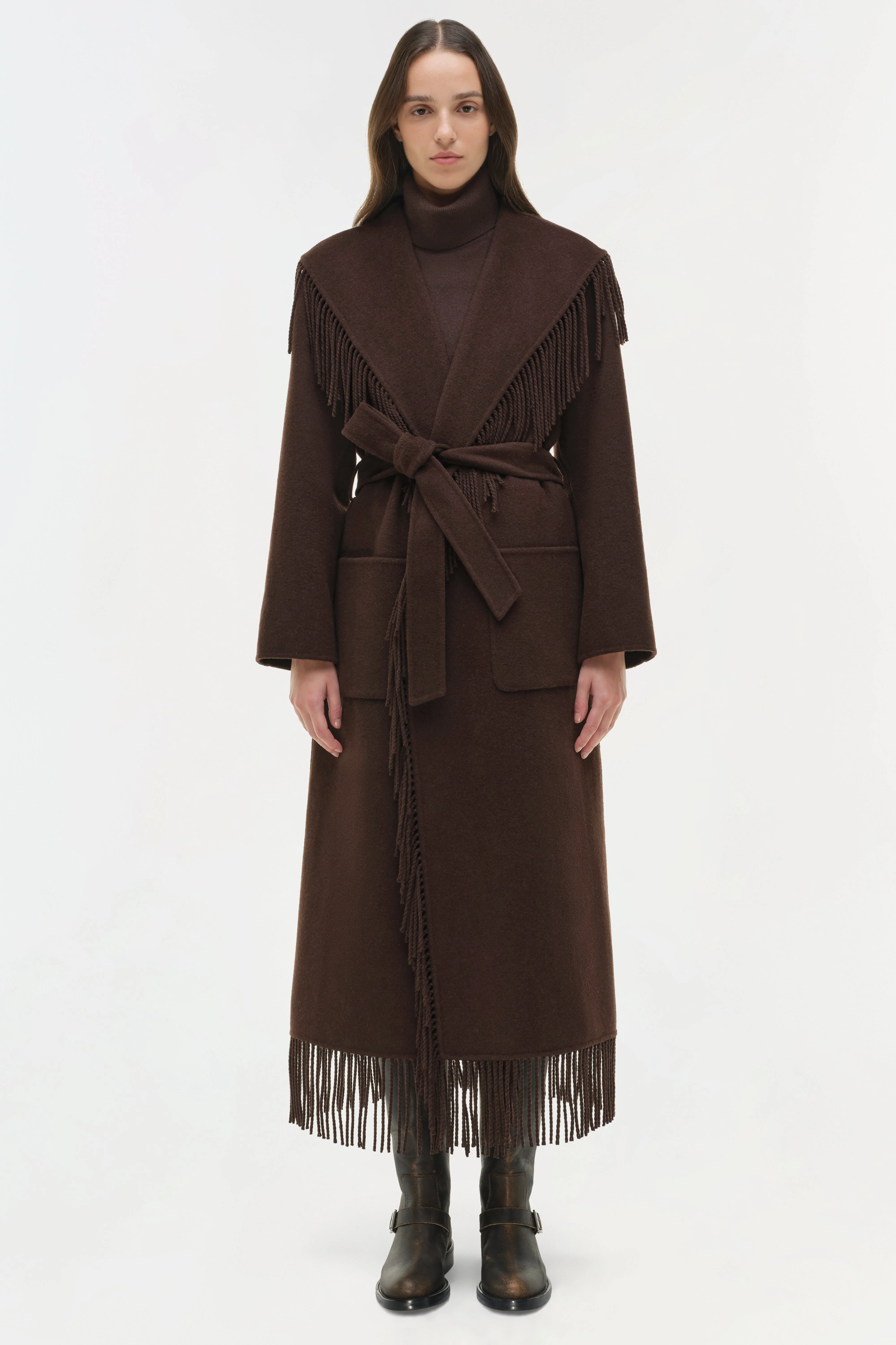 Simkhai - Carrie Fringe Coat - Image 7