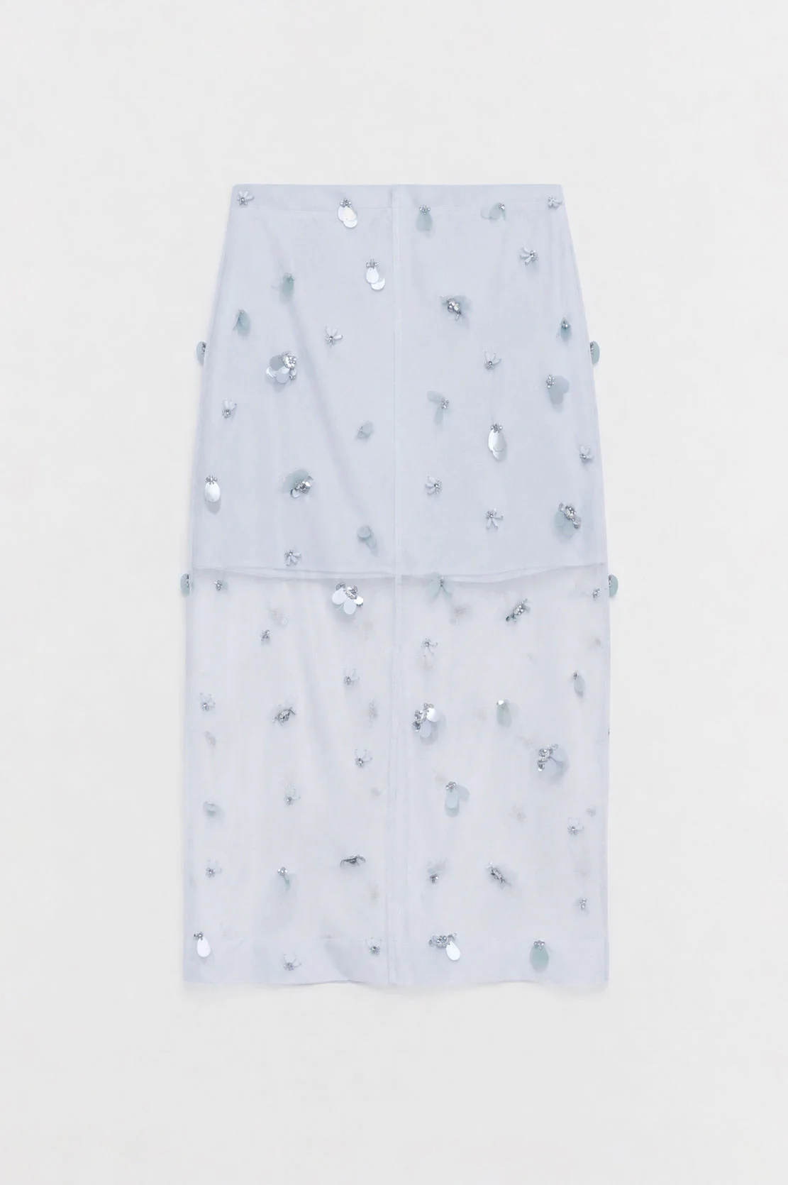 Simkhai - Delilah Embellished Organza Midi Skirt
