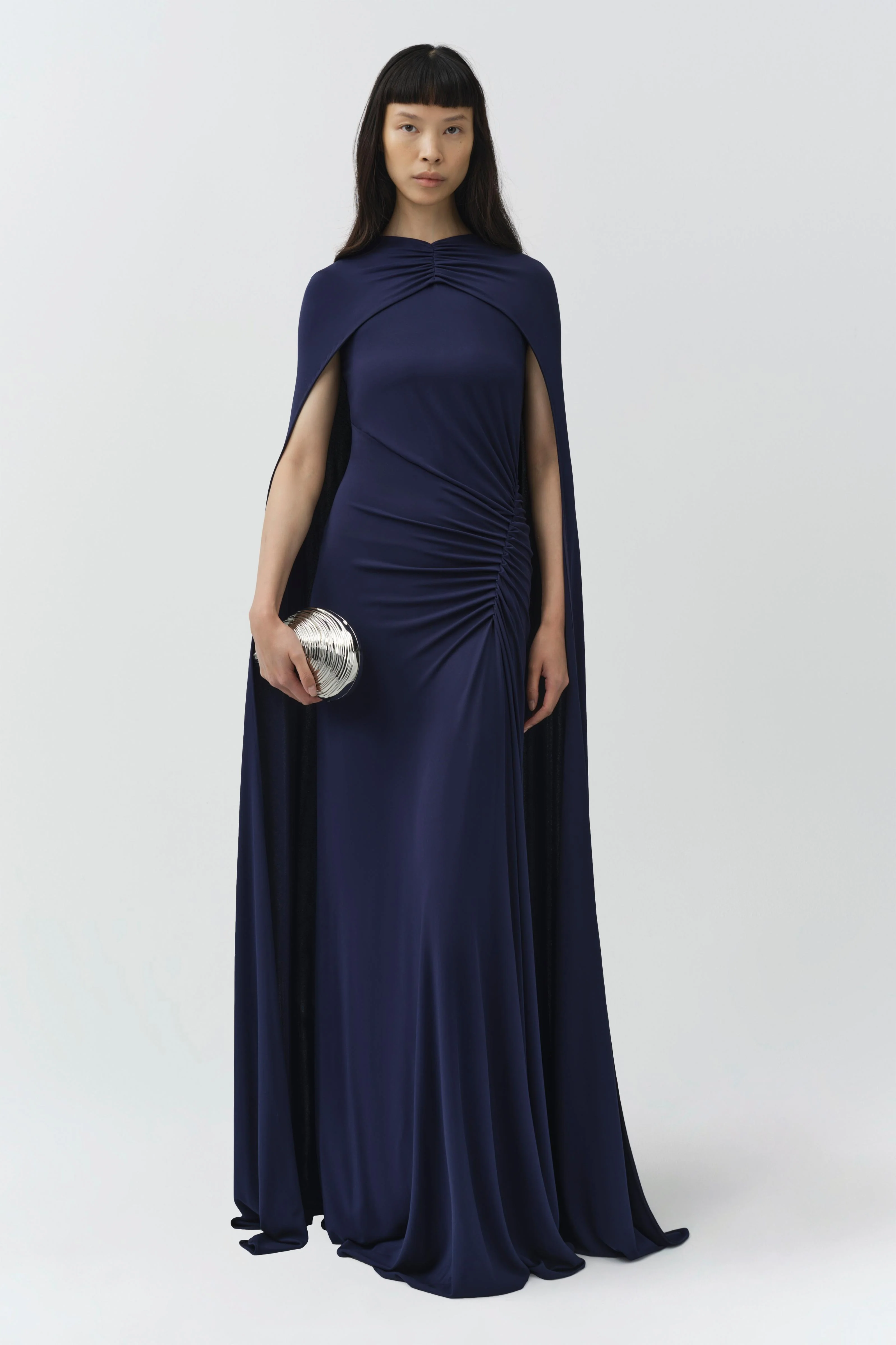 Simkhai - Demi Draped Jersey Cape Gown - Image 2