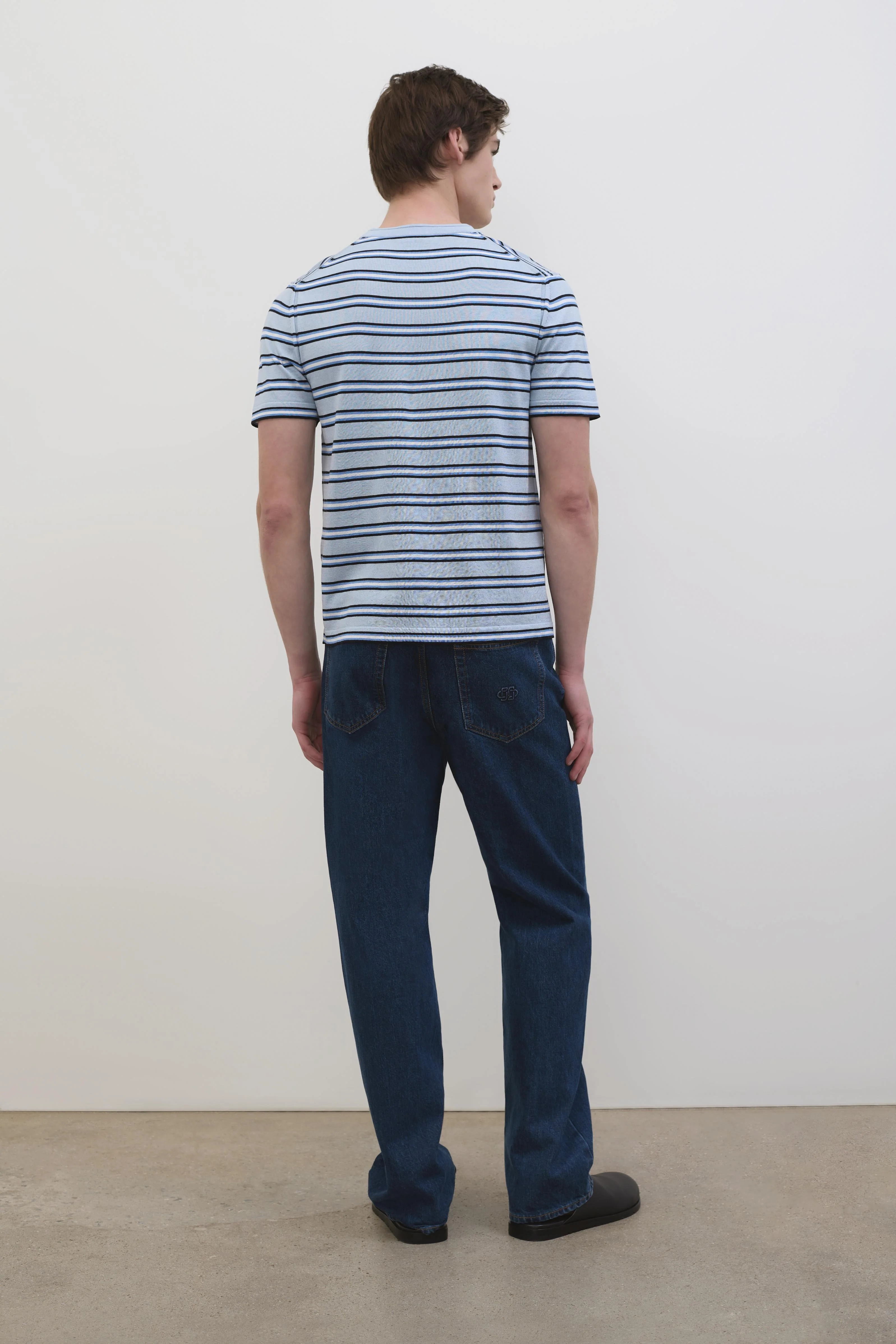 Simkhai - Duke Cotton Silk Tee - Image 4