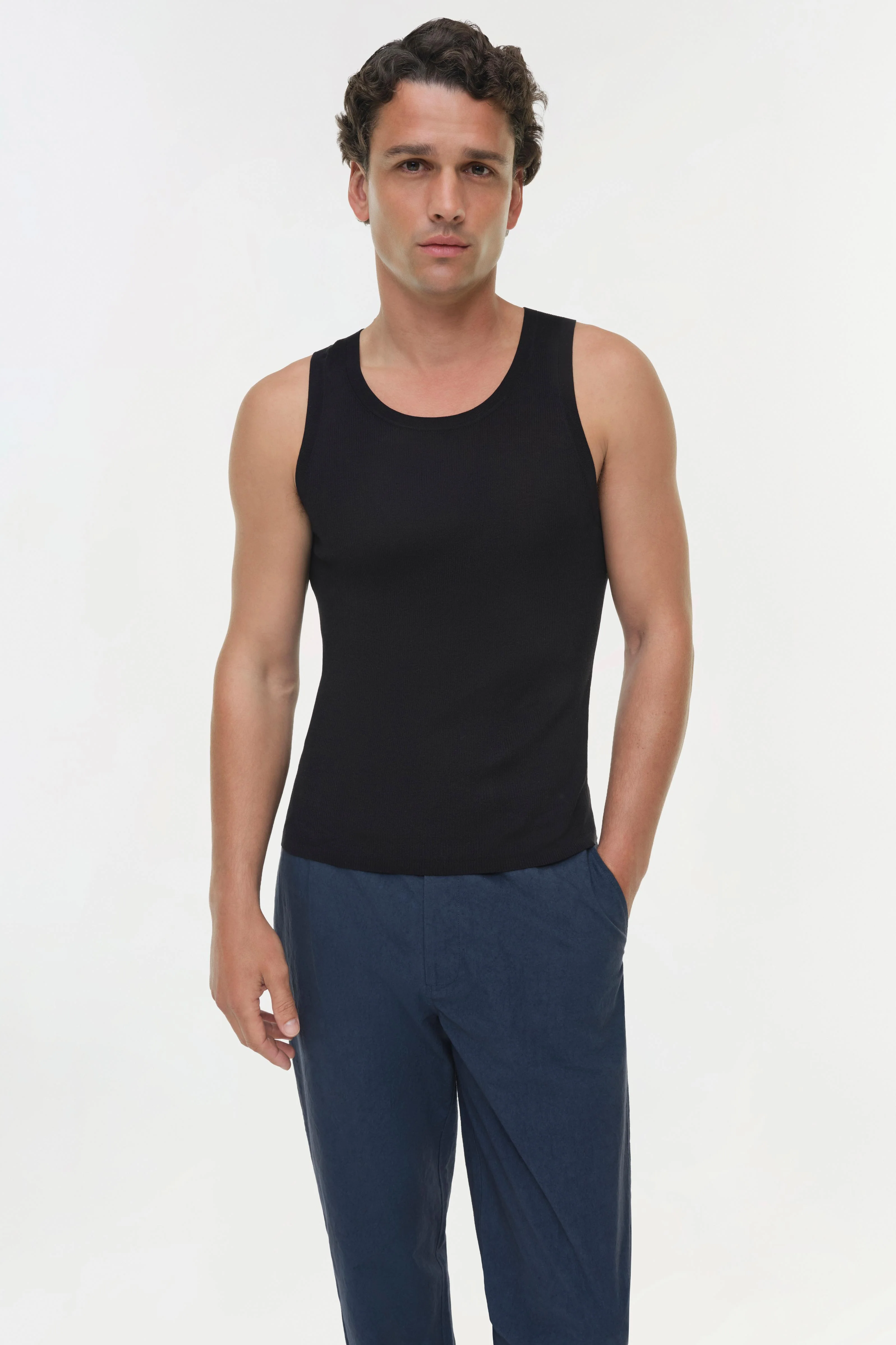 Simkhai - Elikai Ribbed Tank - Image 3