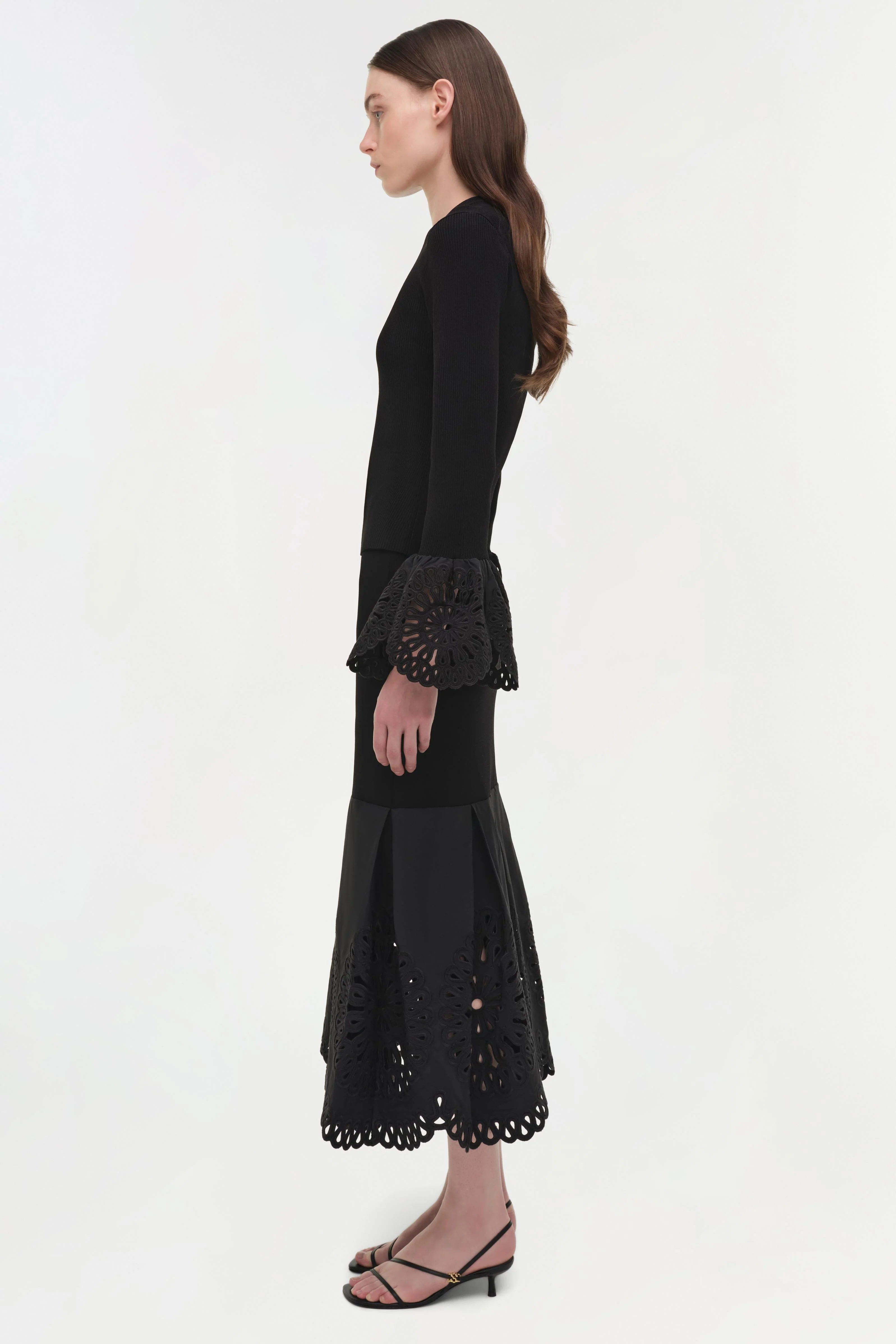 Simkhai - Elyse Embroidered Knit Top - Image 4