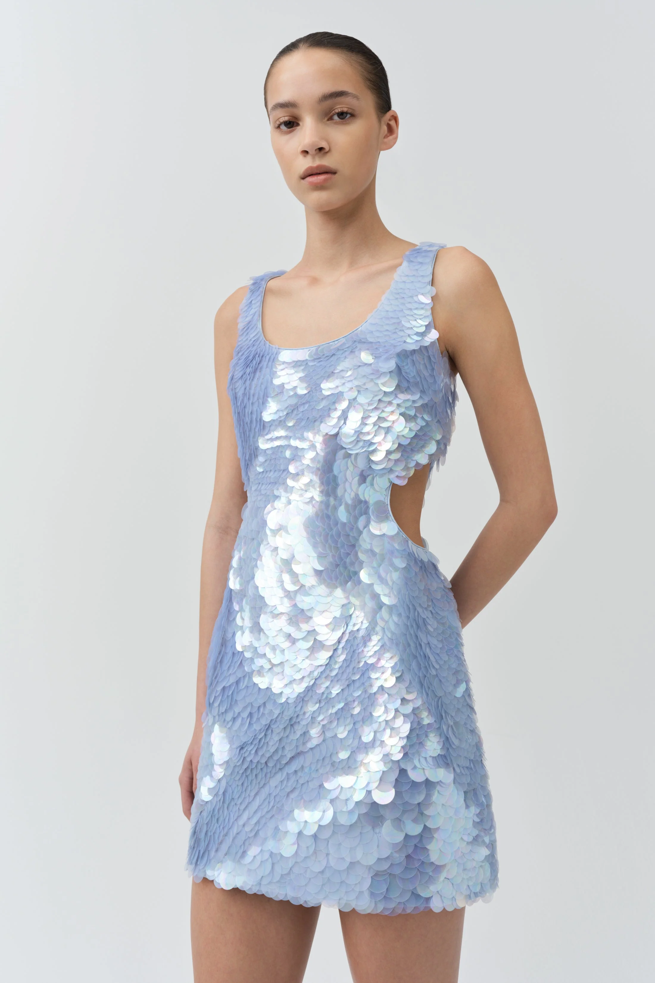 Simkhai - Emilie Sequin Mini Dress - Image 4