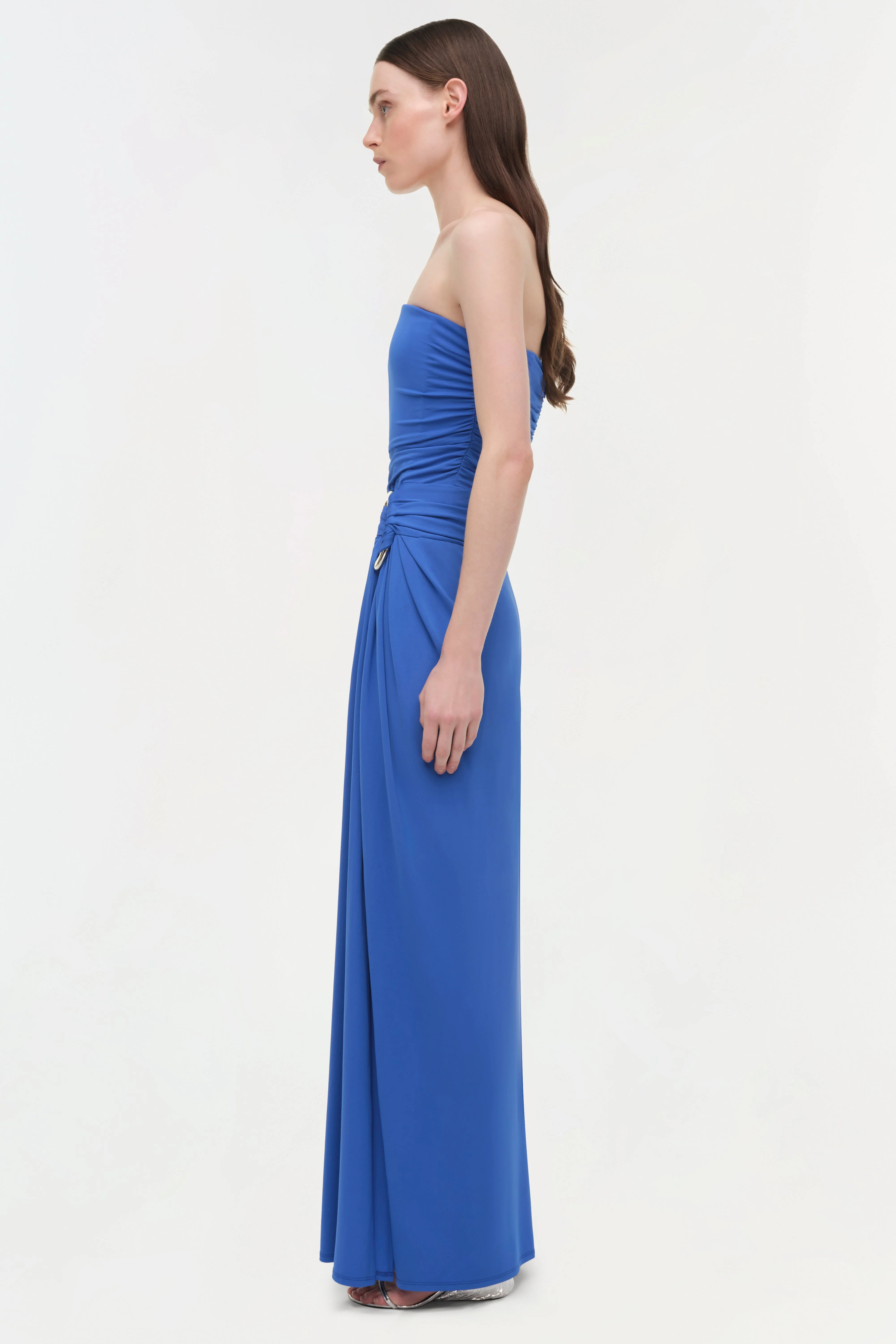 Simkhai - Emma Draped Jersey Bustier Gown - Image 4