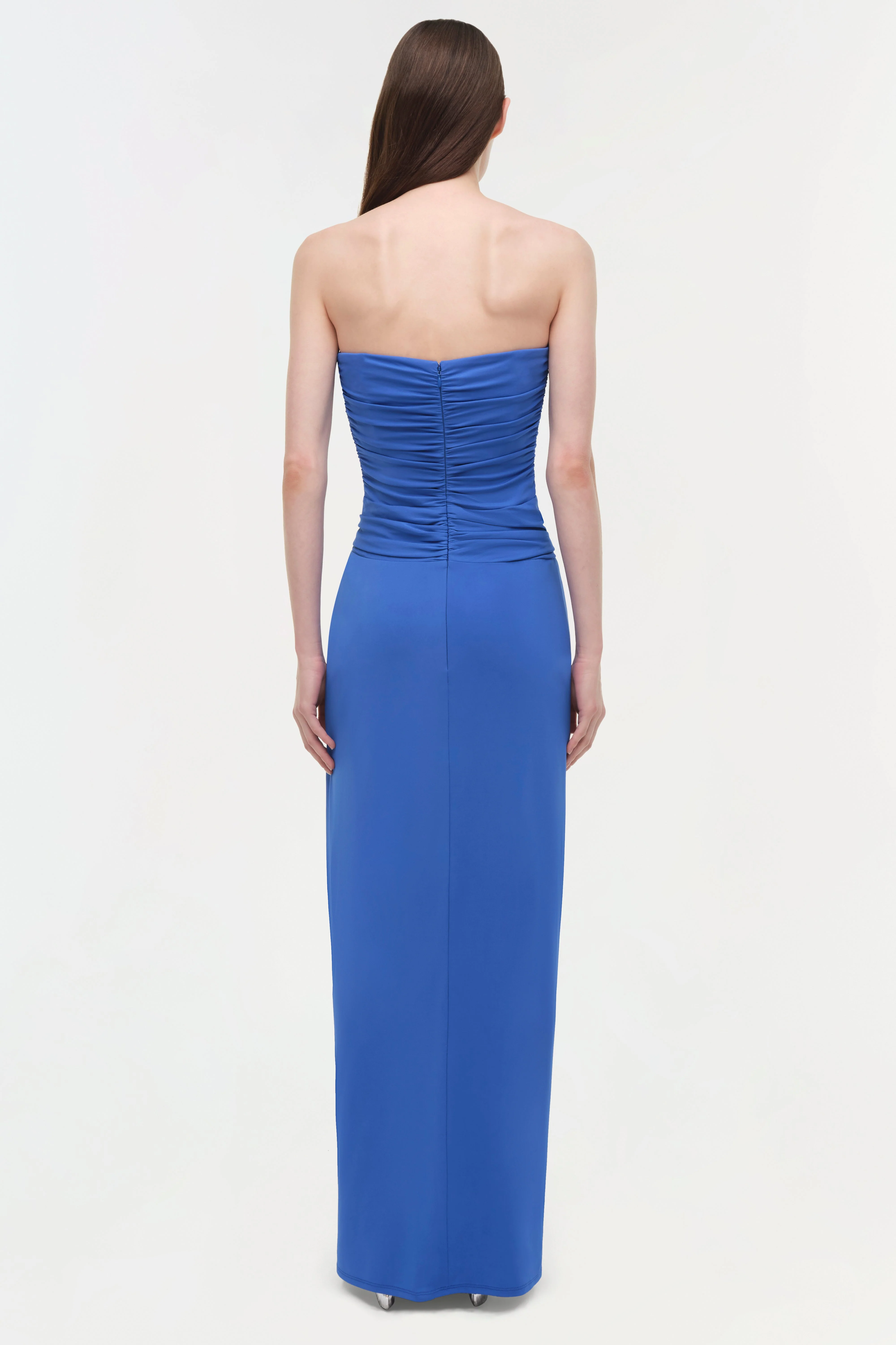 Simkhai - Emma Draped Jersey Bustier Gown - Image 5