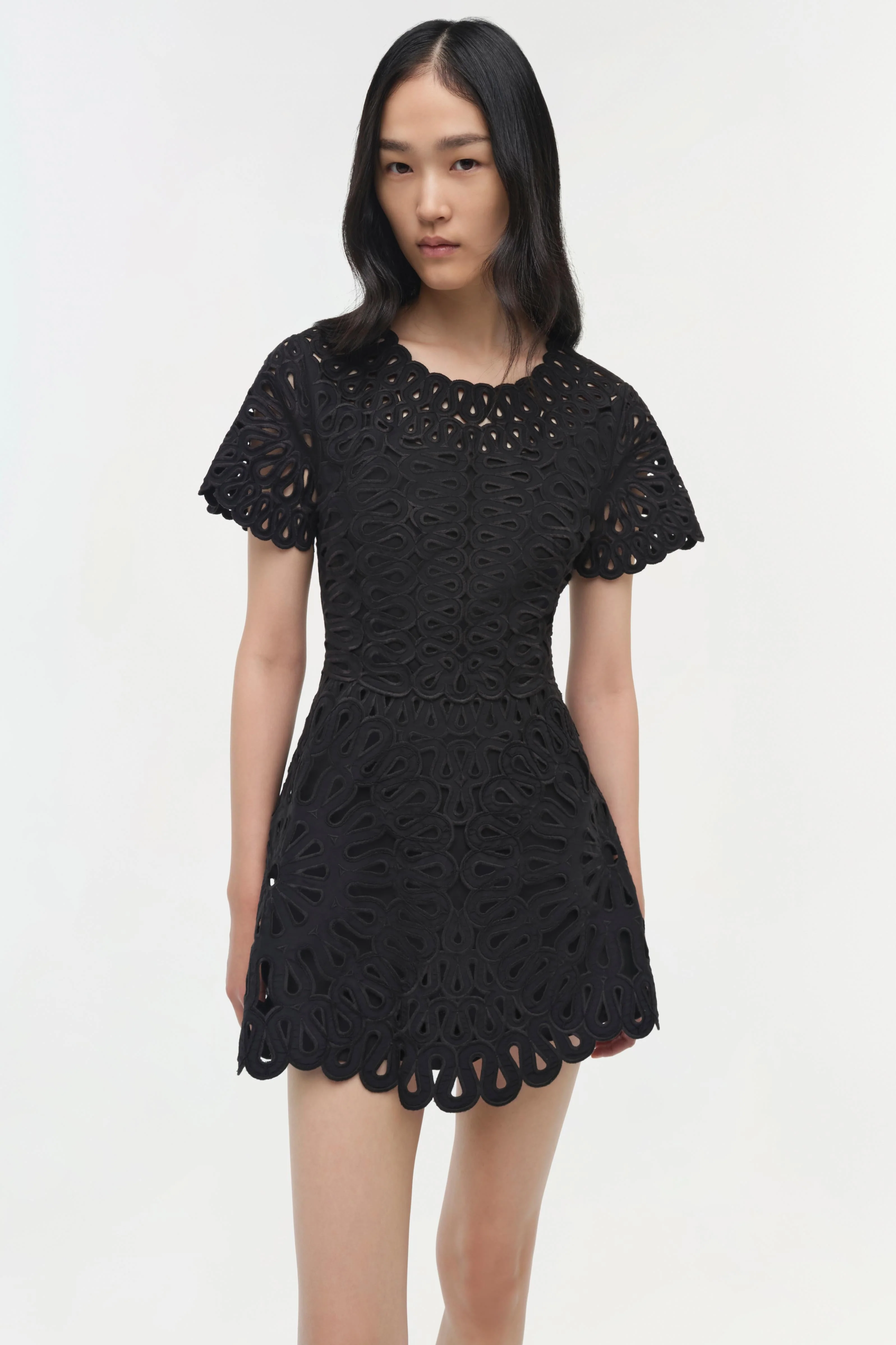 Simkhai - Emrys Embroidered Mini Dress - Image 3
