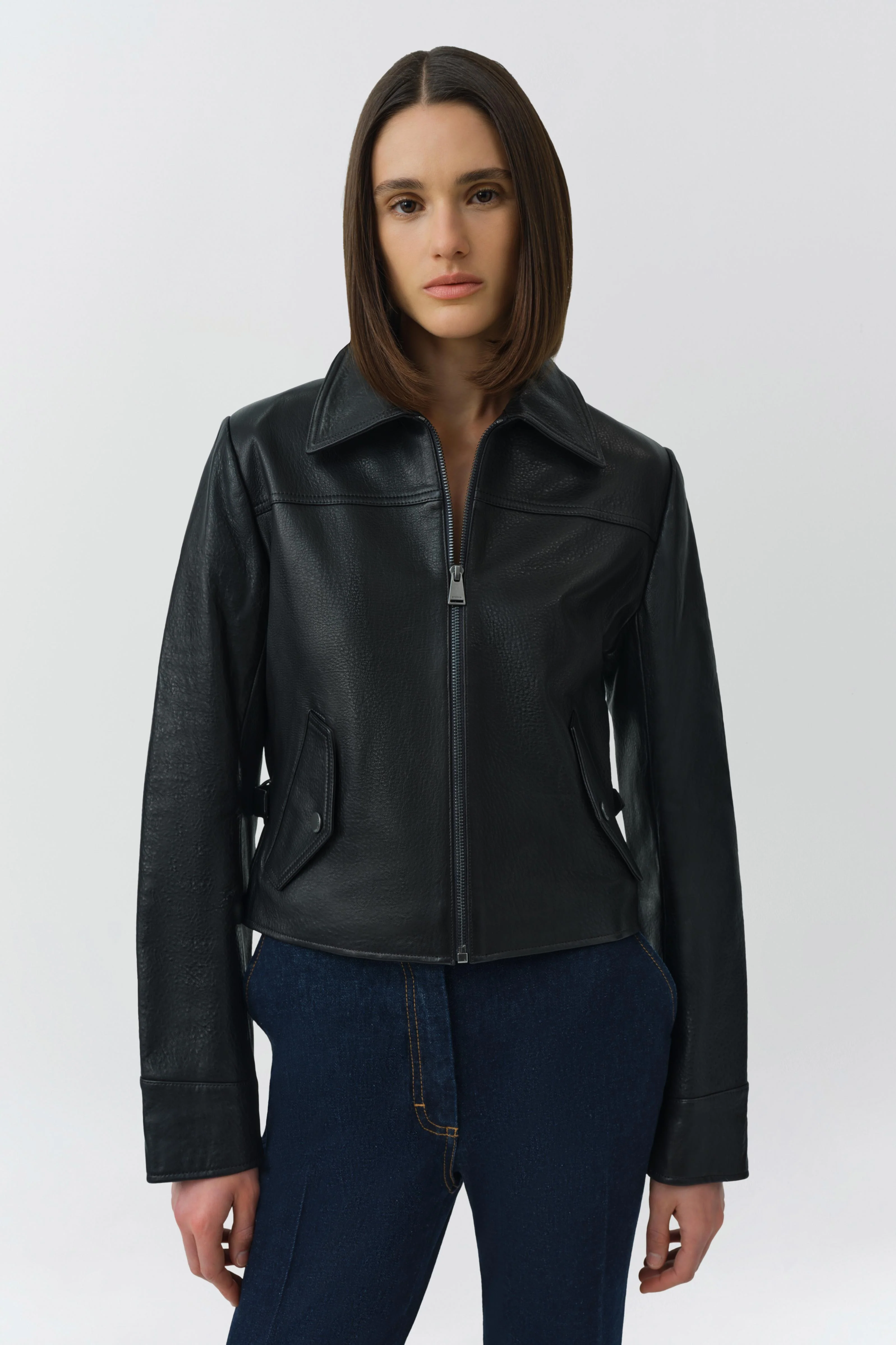 Simkhai - Freeman Leather Jacket - Image 3