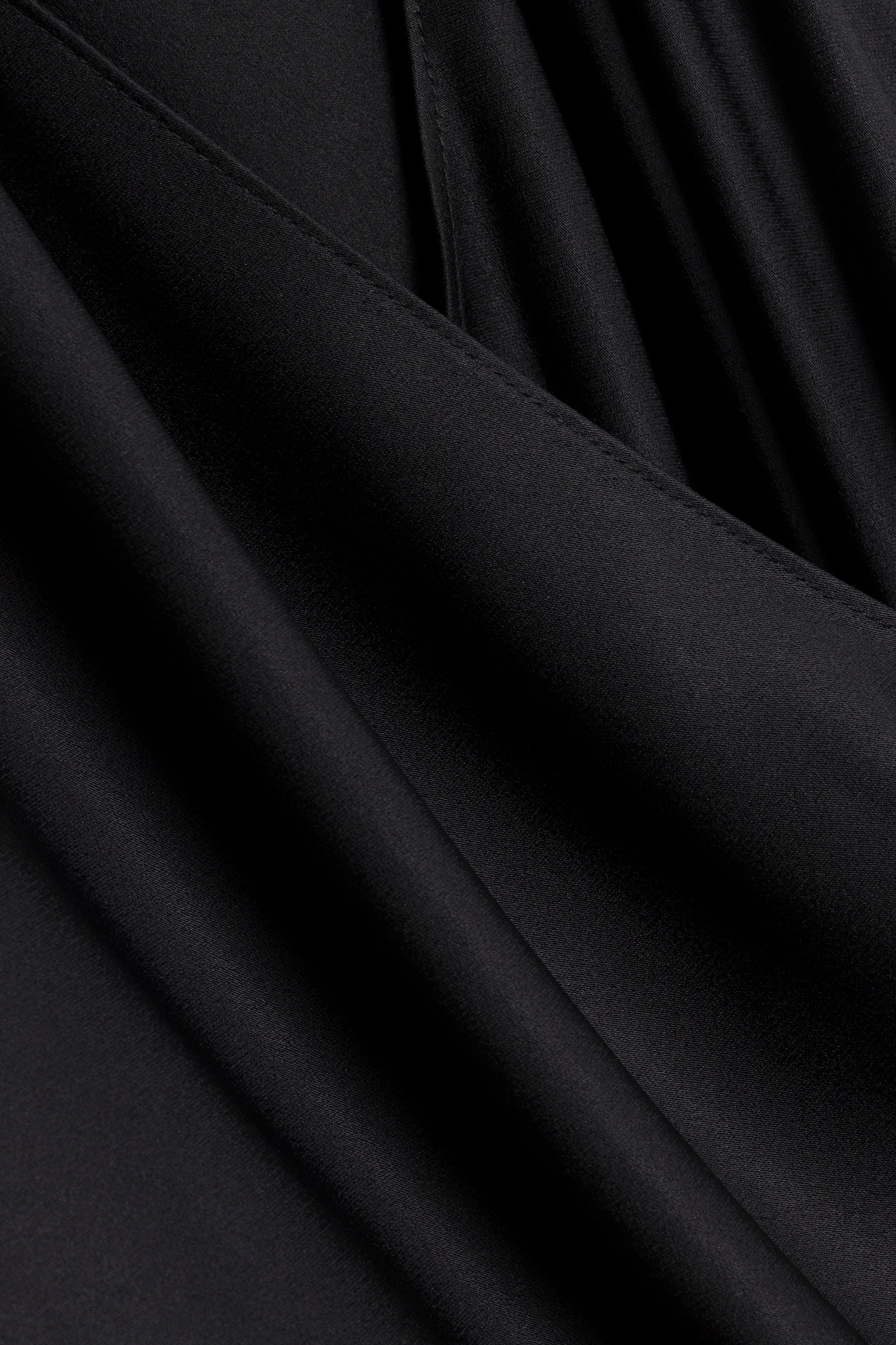 Simkhai - Halia Draped Satin Romper - Image 7