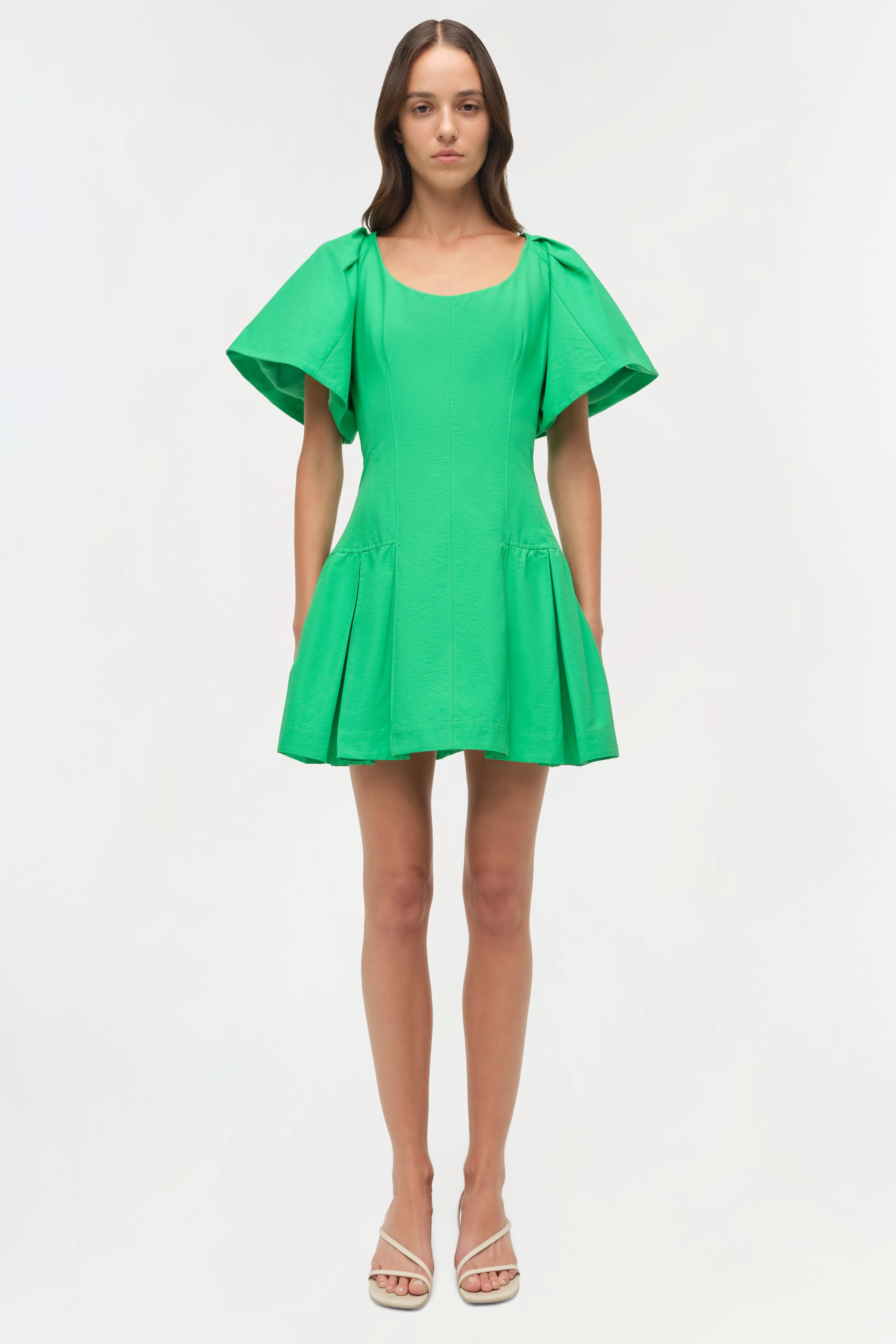 Simkhai - Hattie Cotton Faille Mini Dress - Image 6