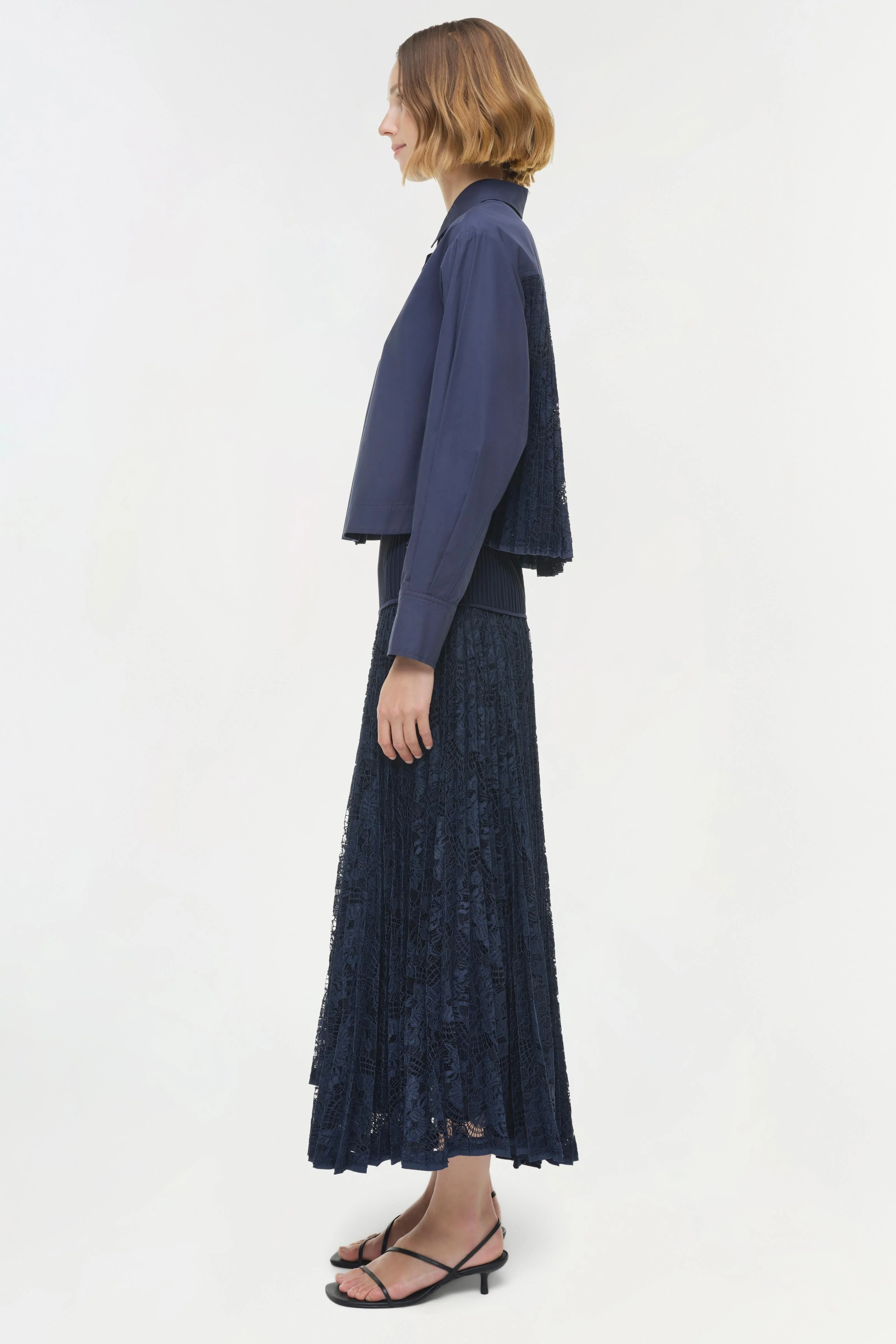 Simkhai - Kacey Cotton Lace Shirt - Image 3