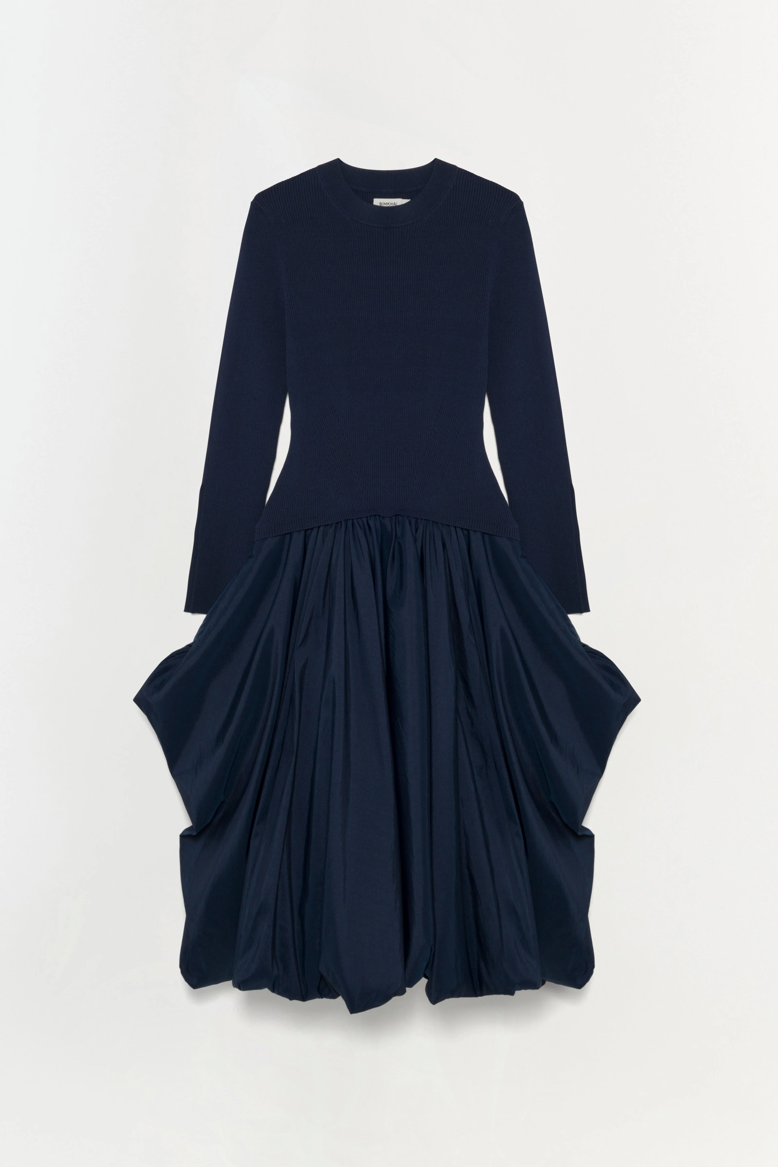 Simkhai - Kenlie Taffeta Knit Midi Dress