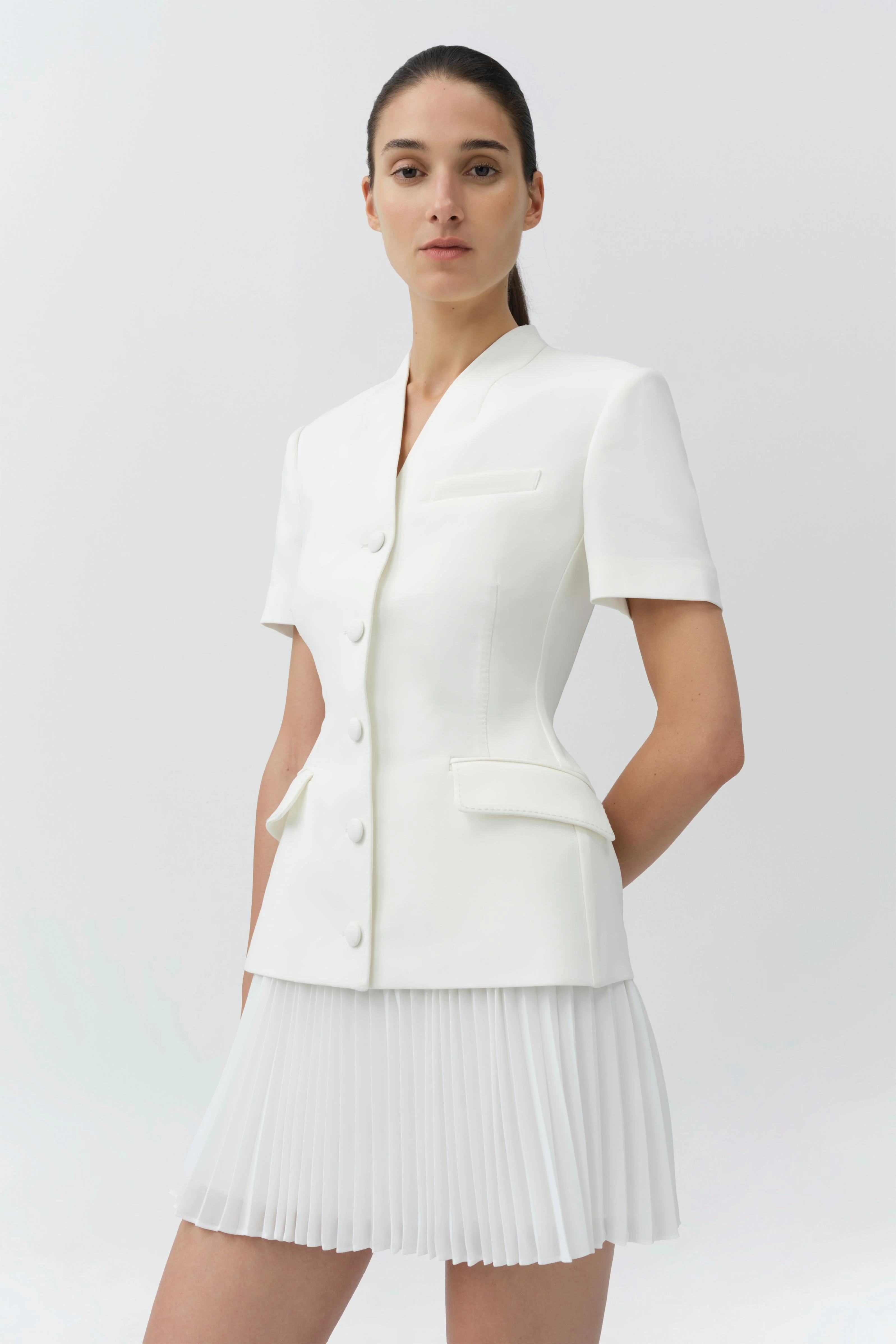 Simkhai - Leah Blazer Mini Dress - Image 3
