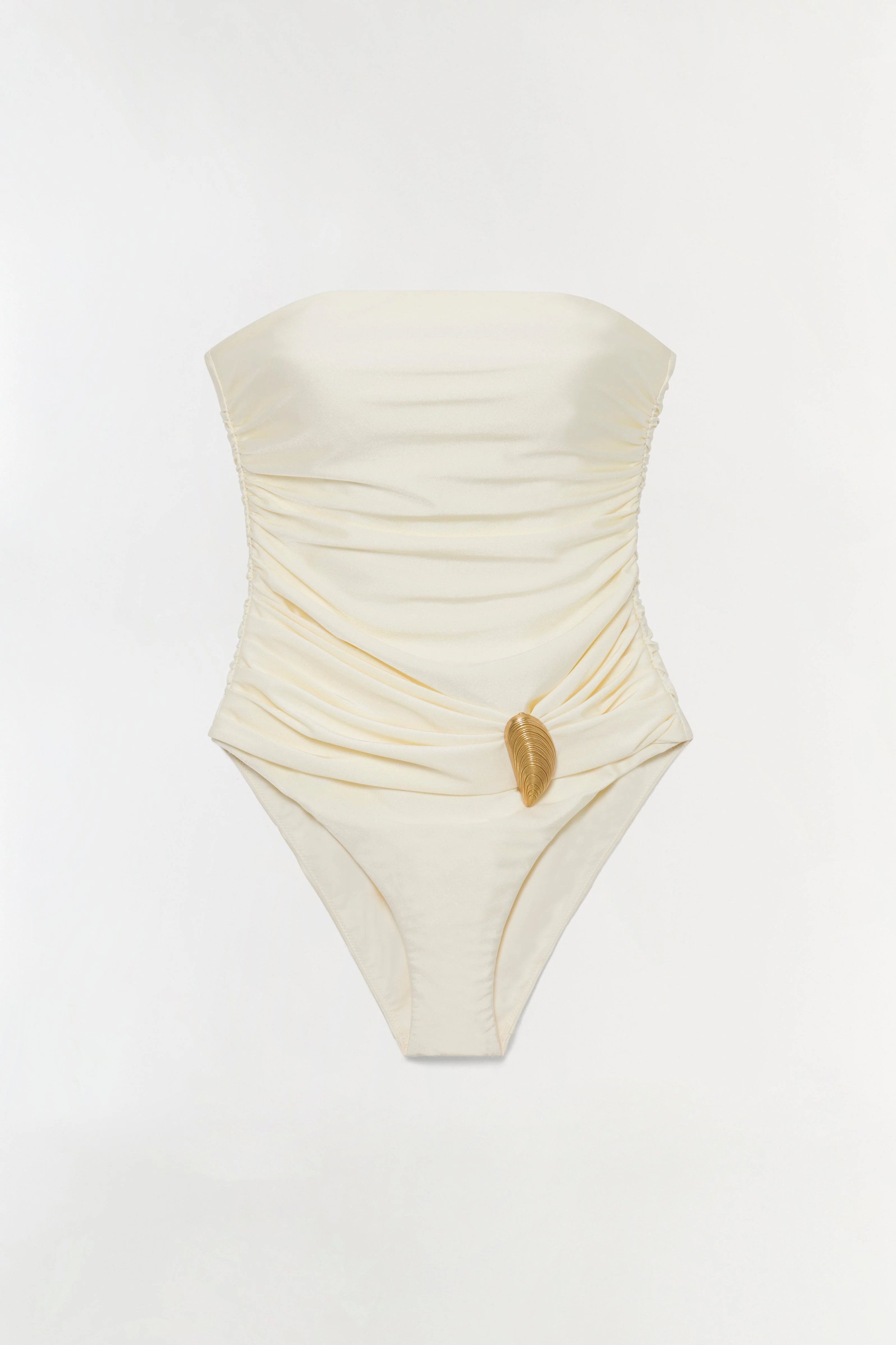 Simkhai - Lorena Shell Strapless One Piece