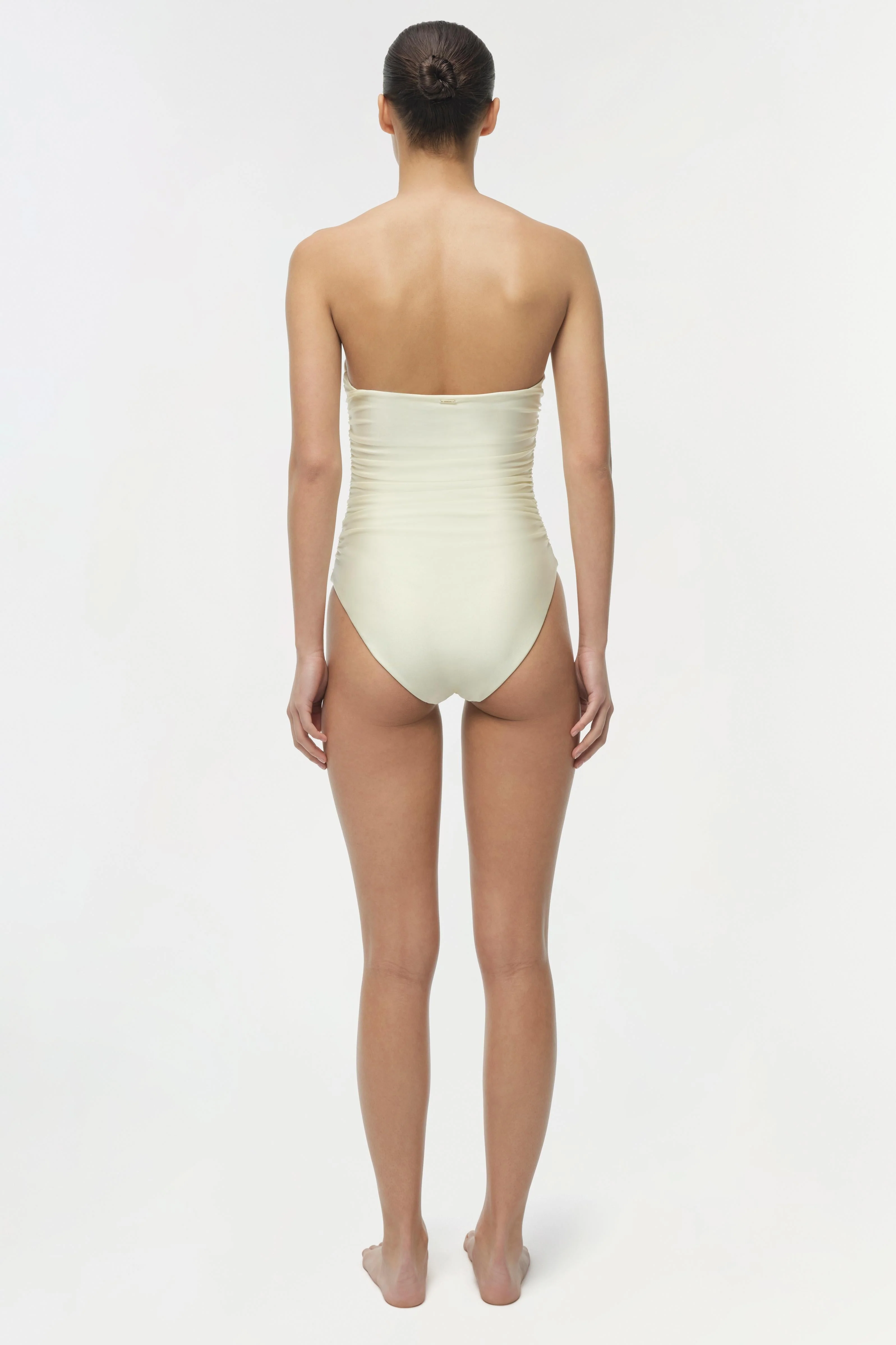 Simkhai - Lorena Shell Strapless One Piece - Image 5