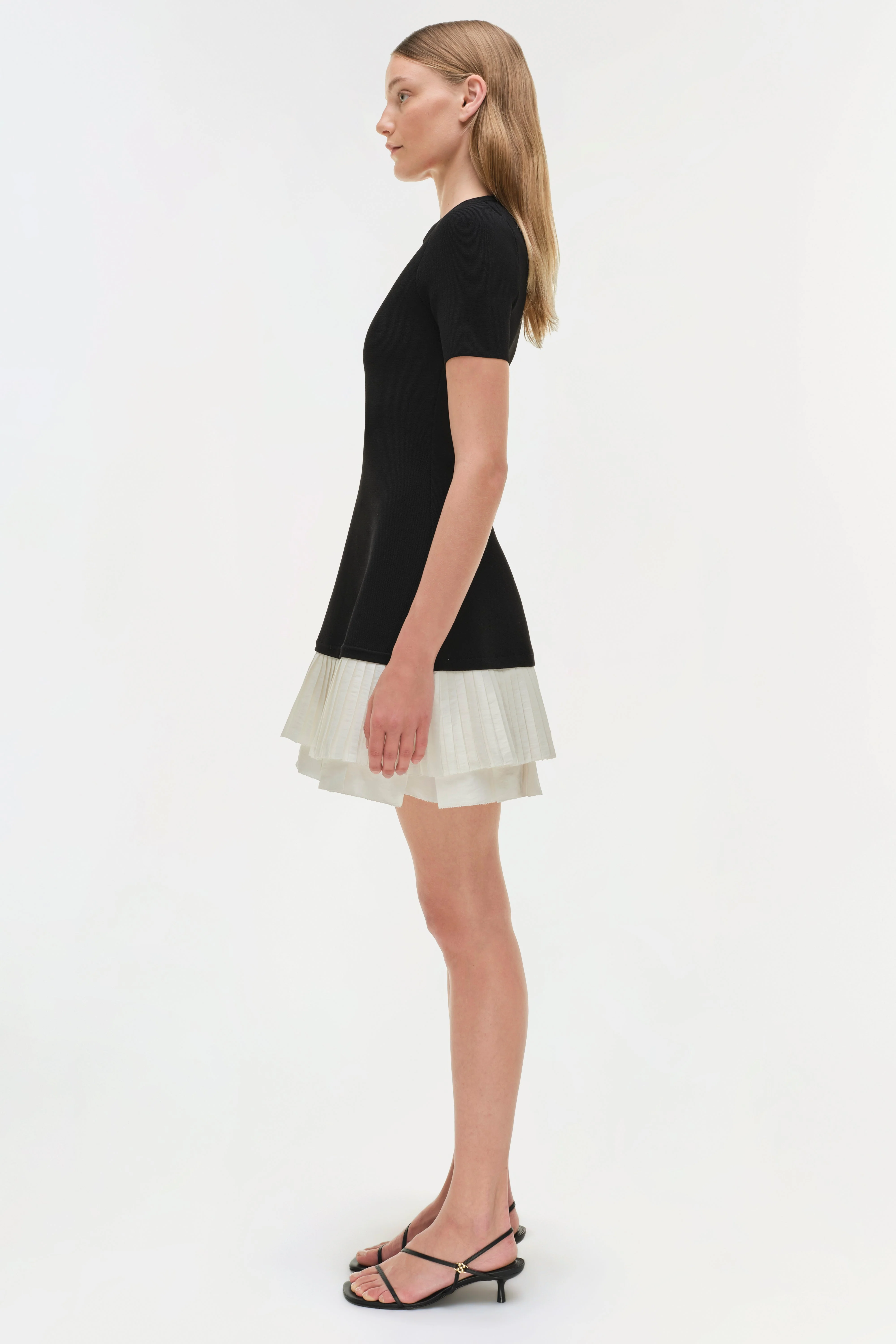 Simkhai - Lorin Taffeta Knit Midi Dress - Image 4